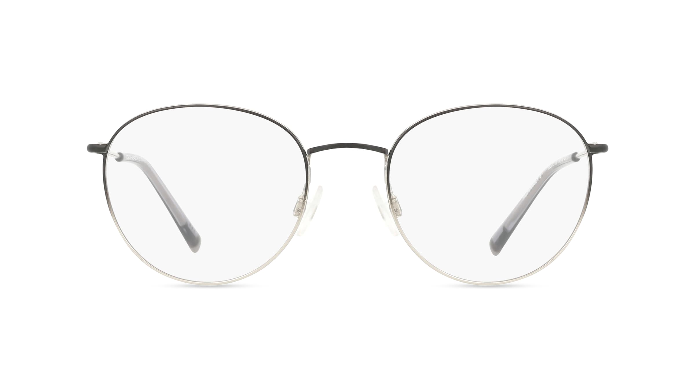 HUMPHREY’S eyewear 582273 Unisex-Brille inkl. Gläser Vollrand Panto Metall-Gestell 48mm/18mm/140mm, grau