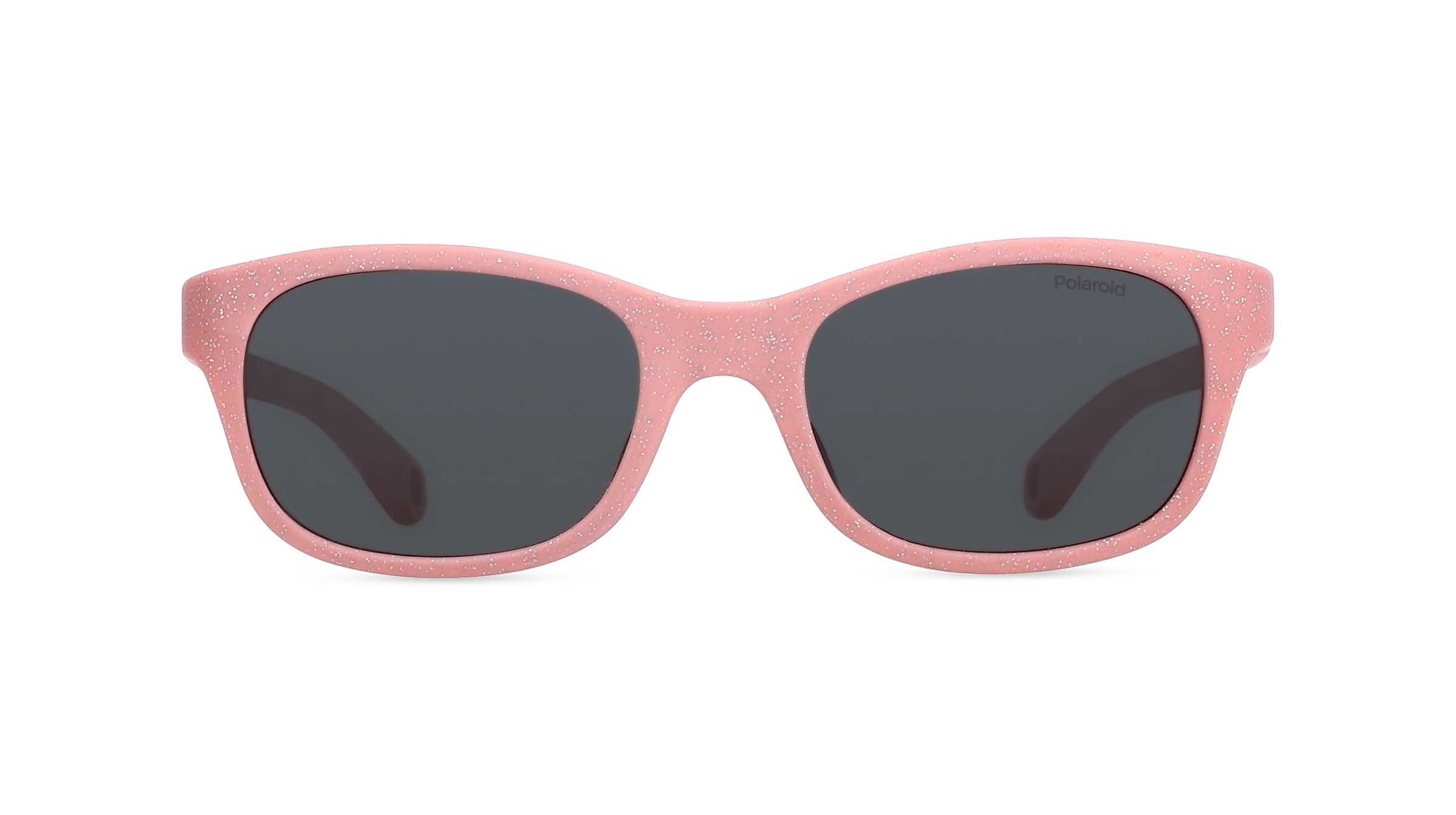 Polaroid PLD K006/S Kinder-Sonnenbrille Vollrand Eckig Acetat-Gestell, Pink