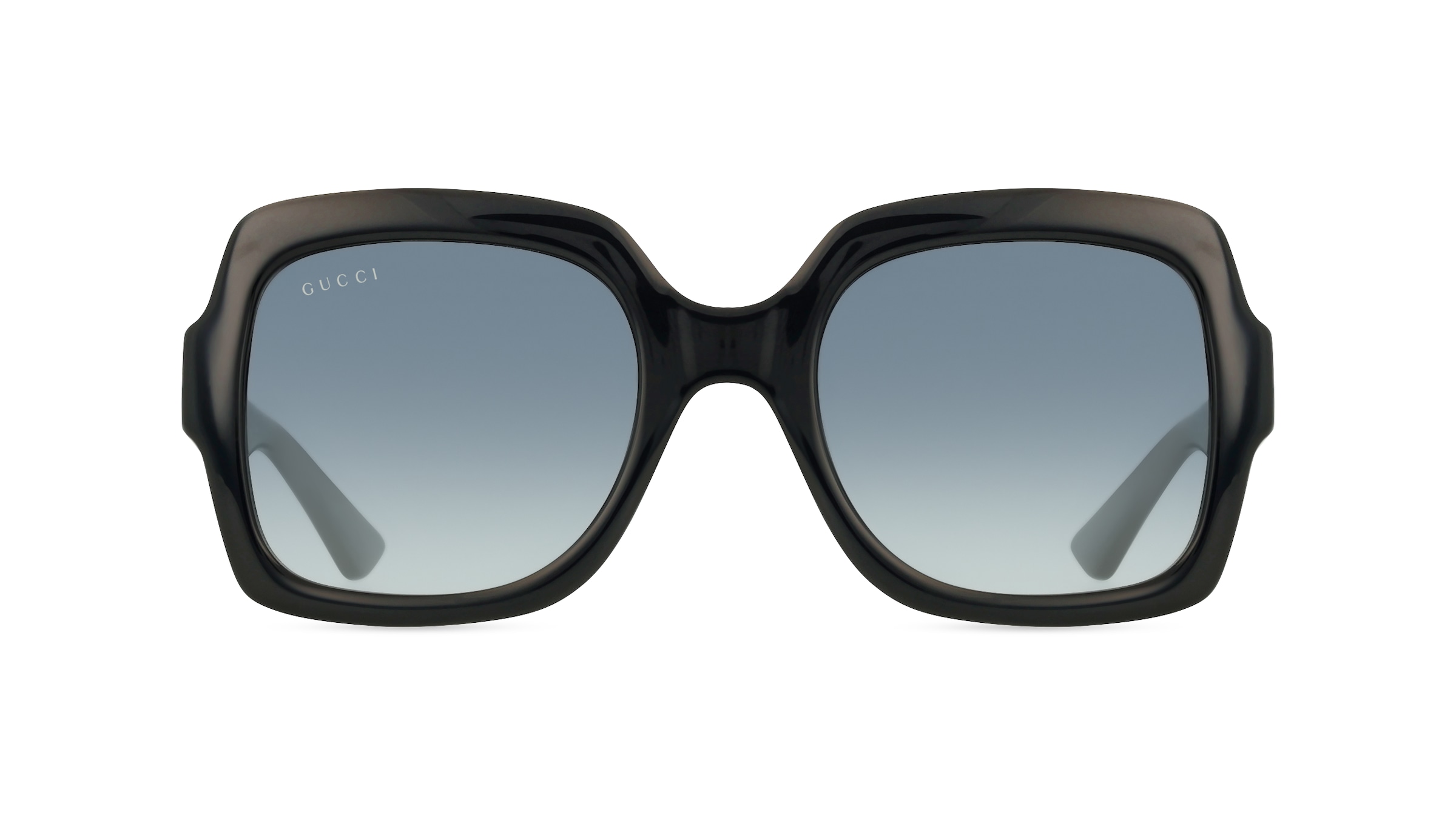 Gucci GG 1337S Damen-Sonnenbrille Vollrand Eckig Kunststoff-Gestell, Schwarz