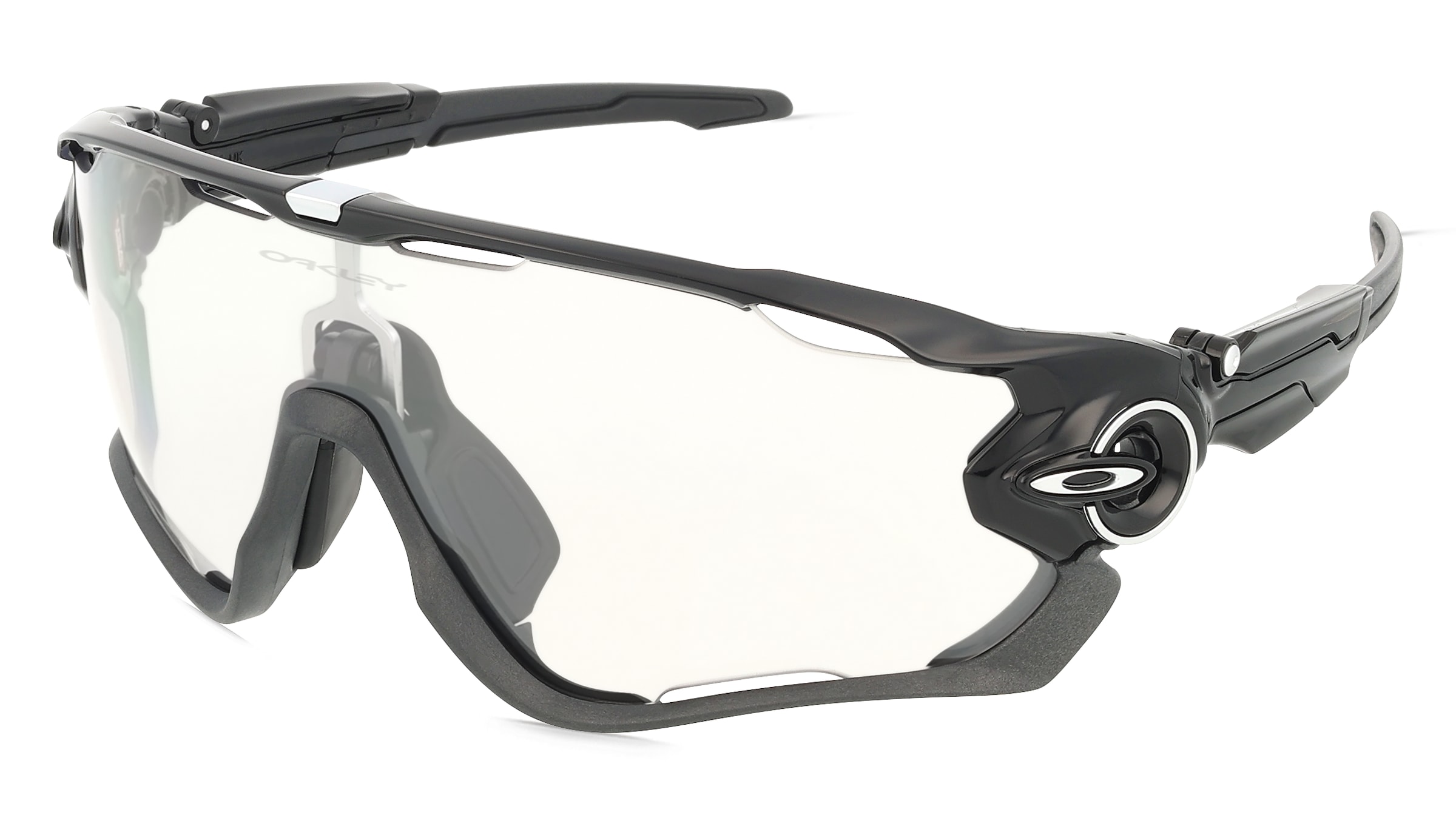 Oakley OO9290 JAWBREAKER Herren-Sonnenbrille Vollrand Oval Kunststoff-Gestell, Schwarz