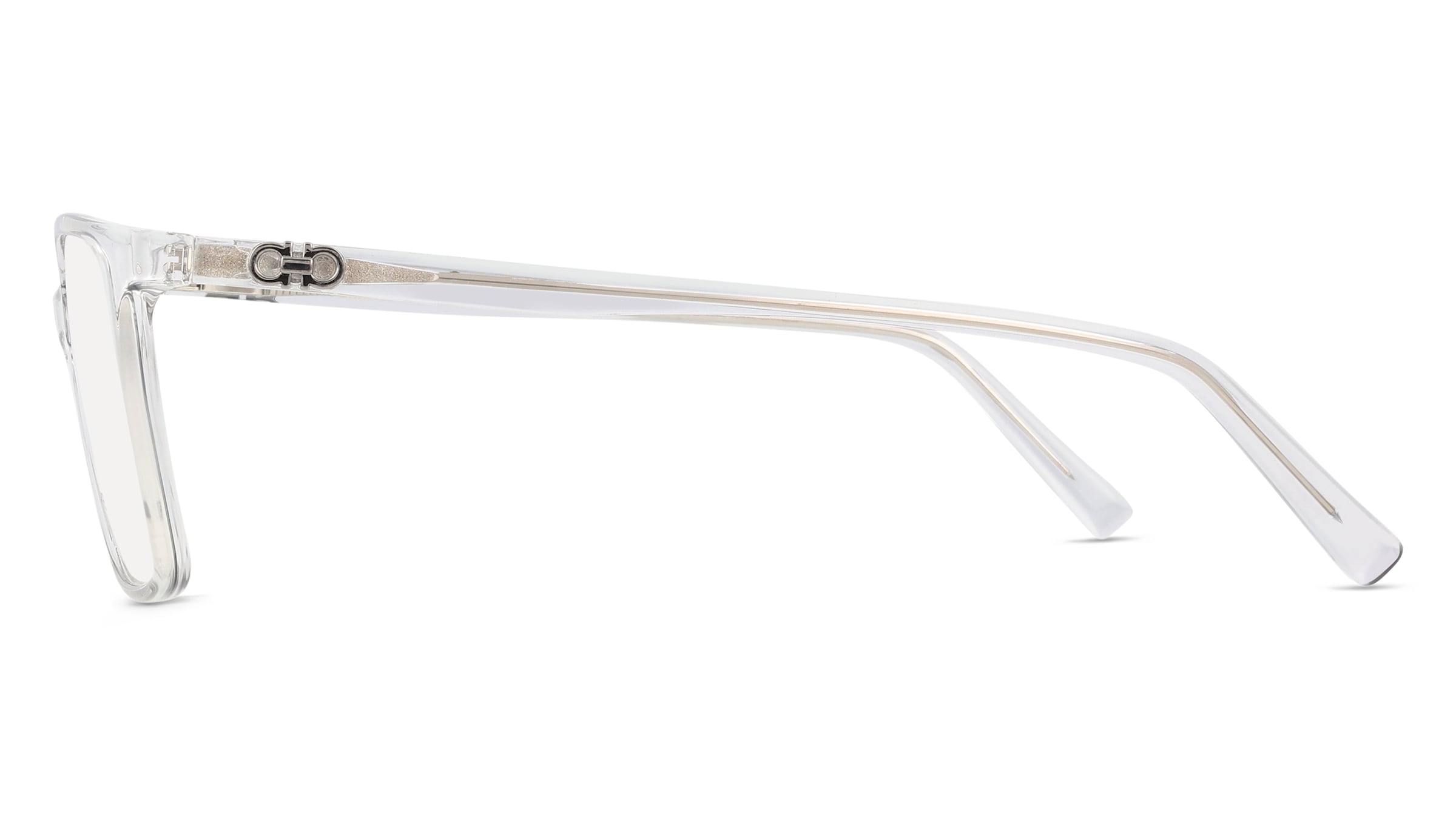 Thumbnail - Ferragamo SF2954 Herren-Brille inkl. Gläser Vollrand Eckig Kunststoff-Gestell 54mm/17mm/150mm, Transparent
