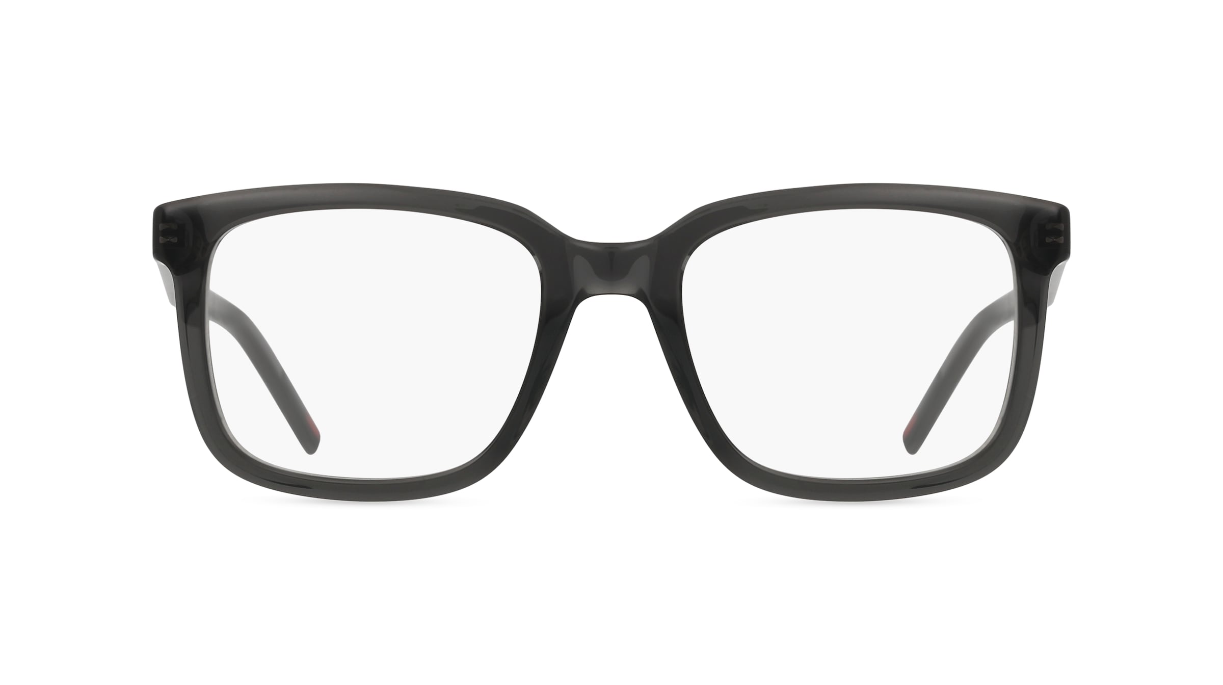 Hugo HG 1261 Herren-Brille inkl. Gläser Vollrand Eckig Acetat-Gestell 51mm/19mm/145mm, grau