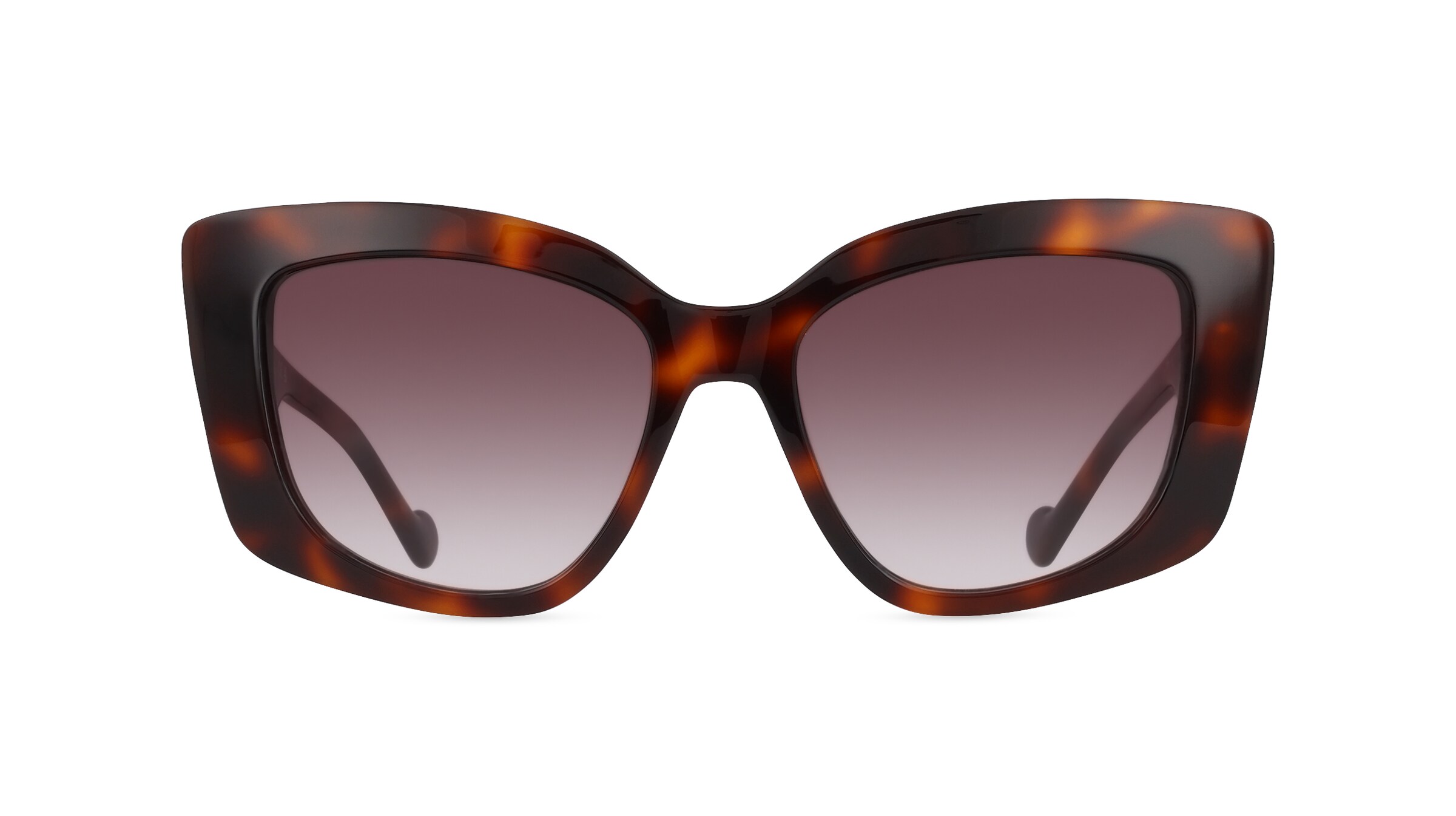 Liu Jo LJ776S Damen-Sonnenbrille Vollrand Butterfly Kunststoff-Gestell, braun