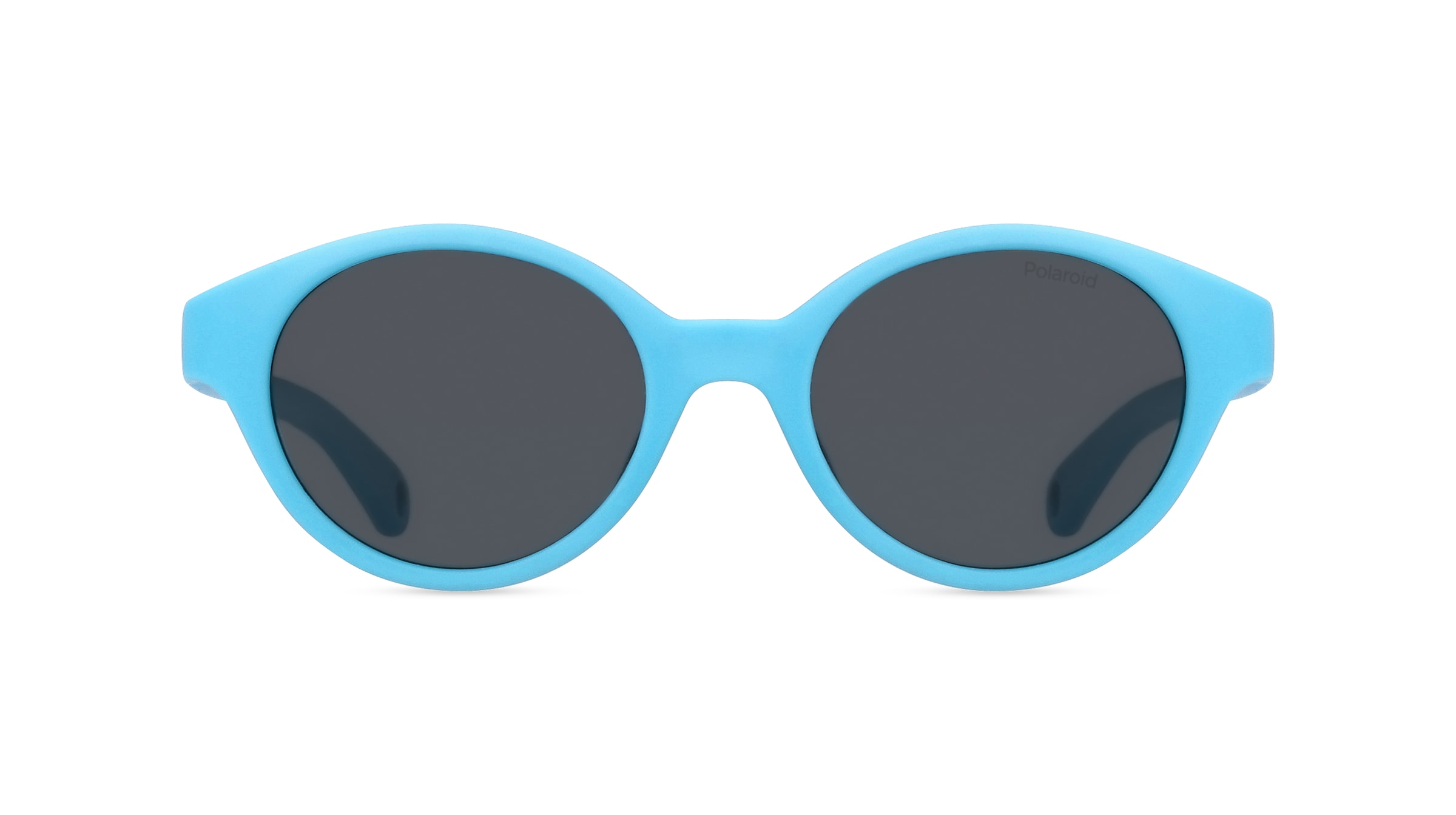 Polaroid PLD K007/S Kinder-Sonnenbrille Vollrand Oval Acetat-Gestell, blau