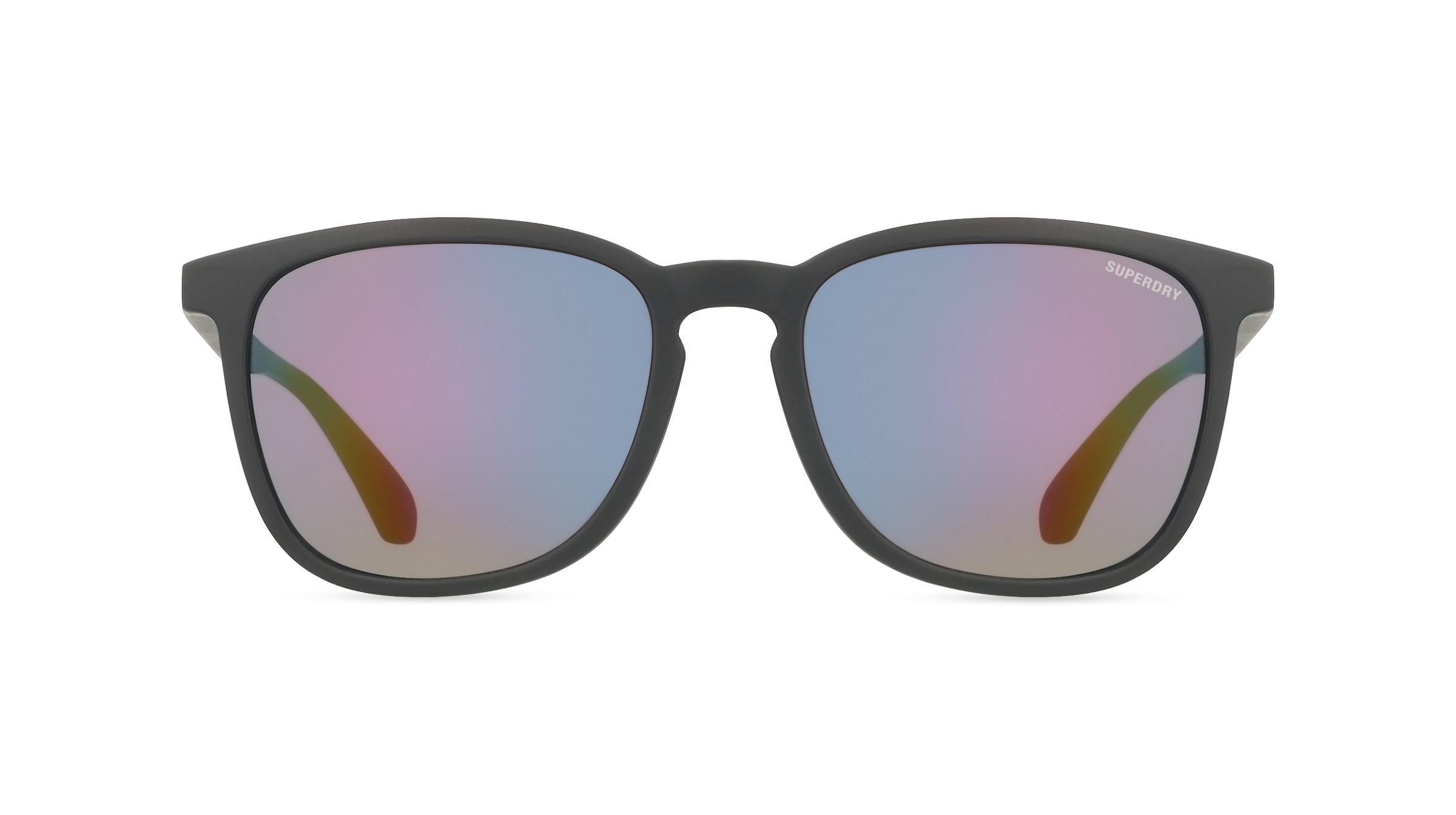 Superdry SDS 5027 Unisex-Sonnenbrille Vollrand Eckig Kunststoff-Gestell, schwarz