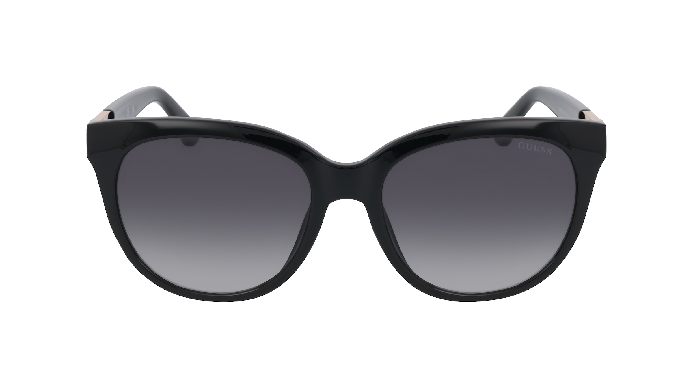 Guess GU7850 Damen-Sonnenbrille Vollrand Butterfly Kunststoff-Gestell, schwarz