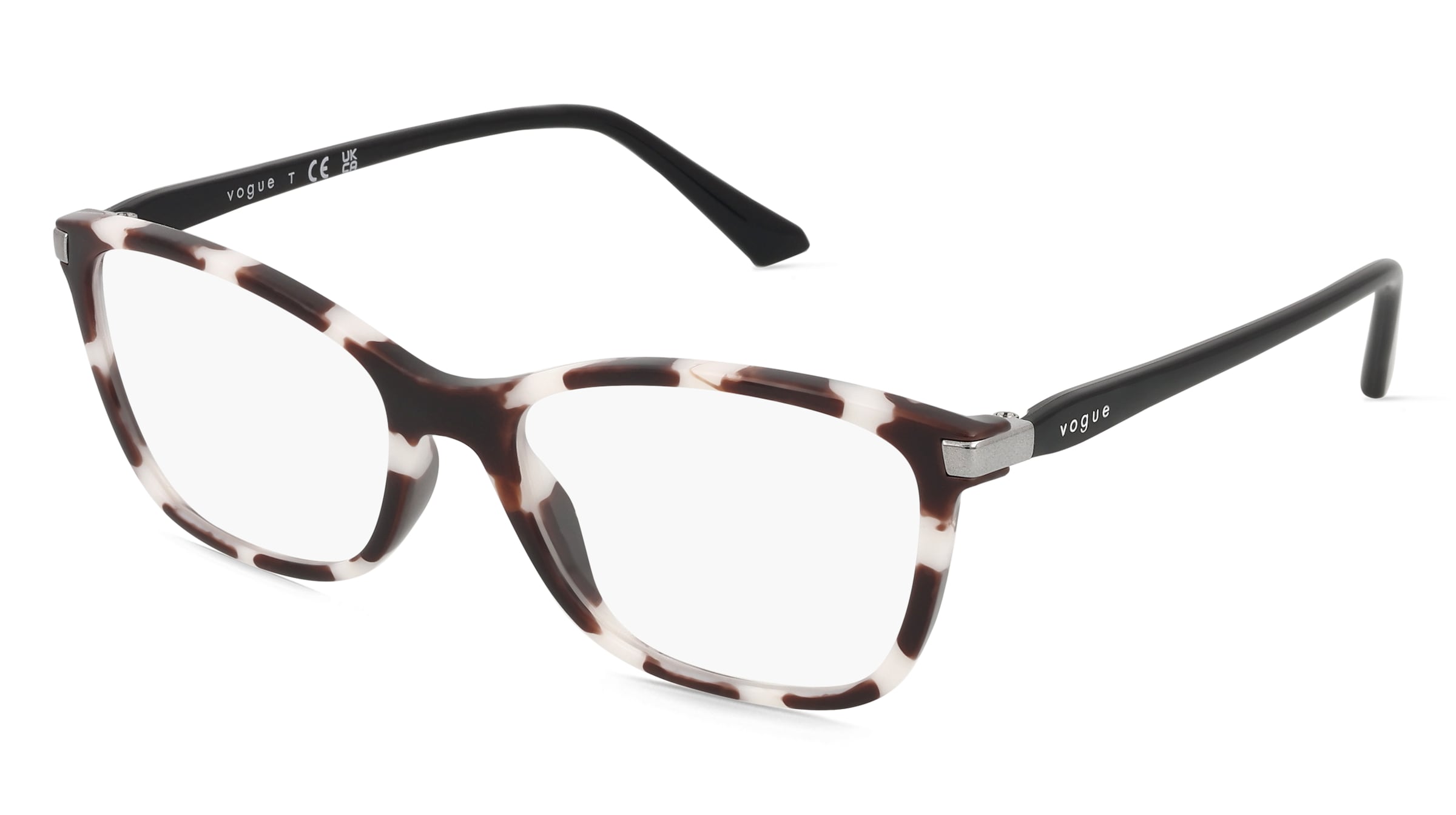 Vogue 0VO5378 Damen-Brille inkl. Gläser Vollrand Quadratisch Kunststoff-Gestell 53/17/140, Grau