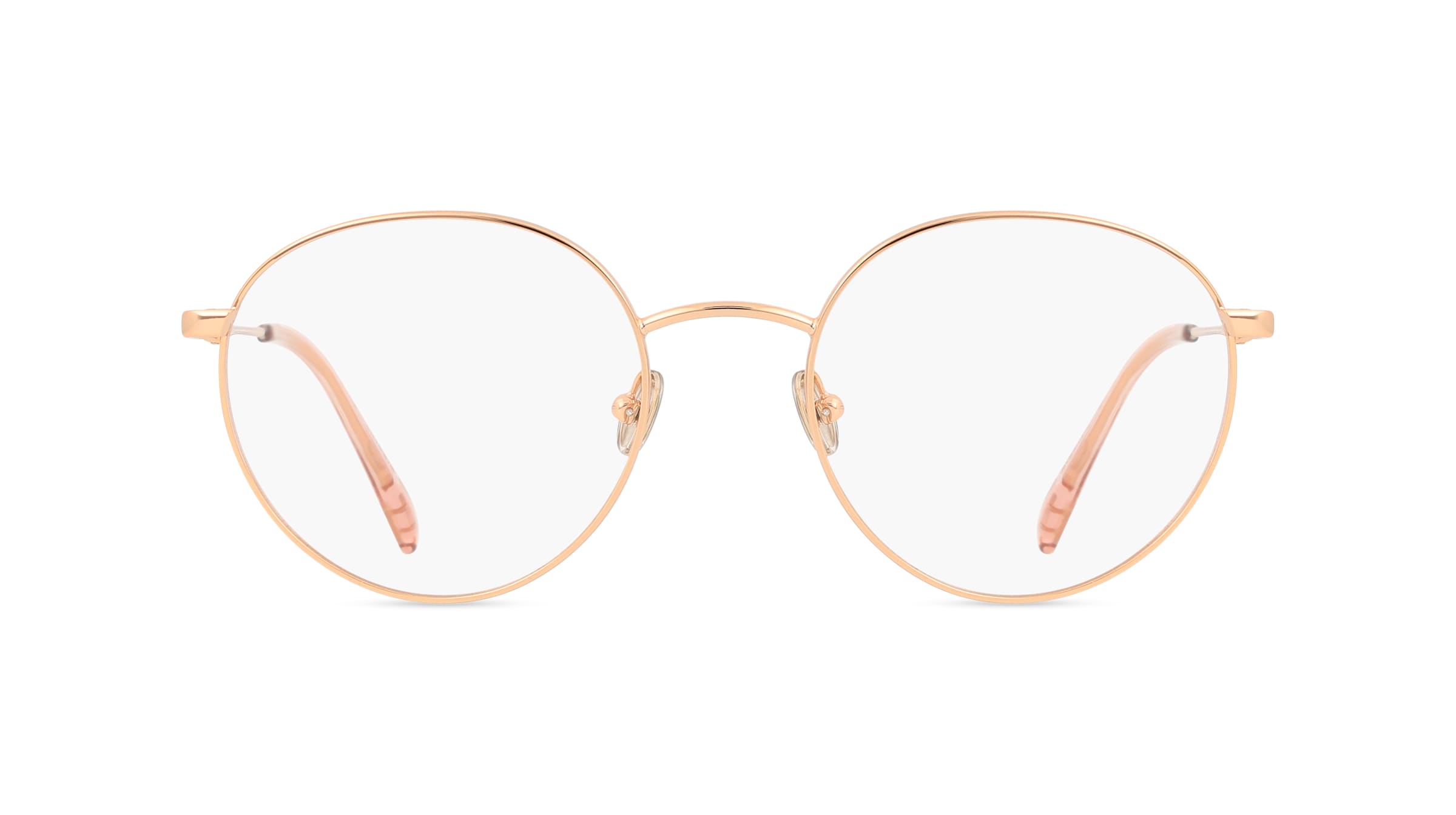 Tod's TO5283 Unisex-Brille inkl. Gläser Vollrand Pilot Metall-Gestell 51mm/19mm/140mm, pink