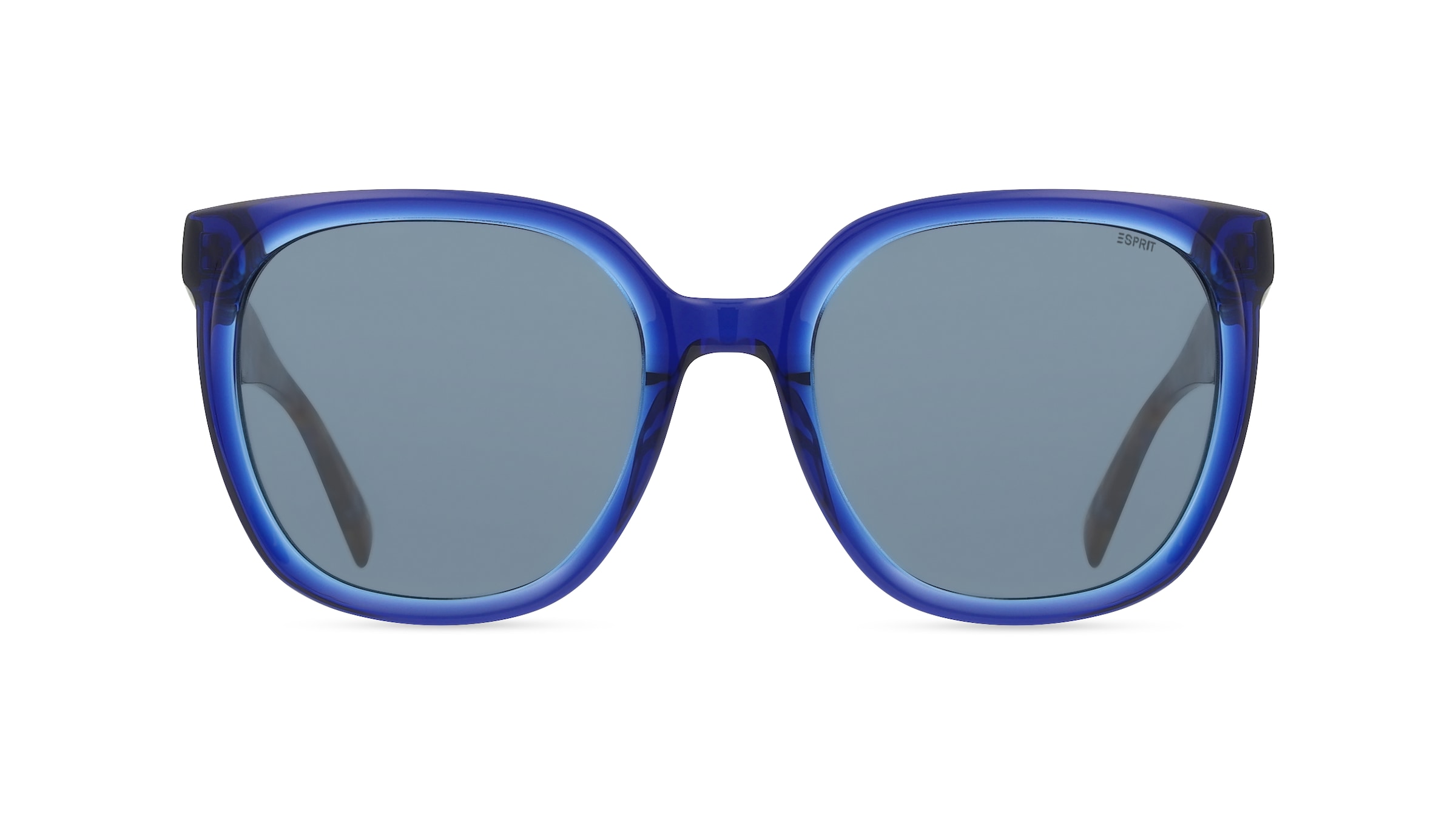 Esprit 40119 Damen-Sonnenbrille Vollrand Eckig Acetat-Gestell, Blau