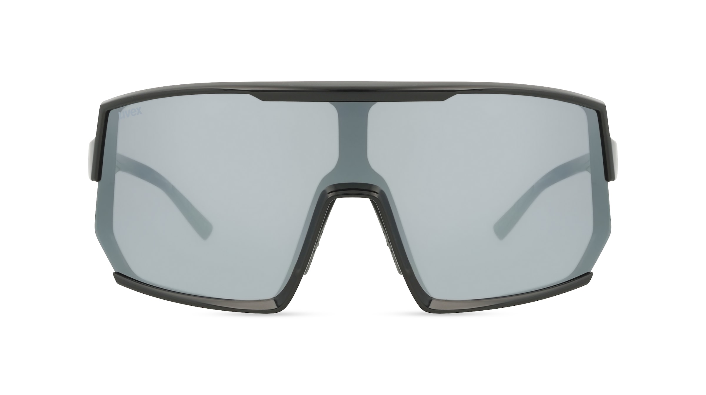 Uvex Sports S533003 sportstyle 235 Unisex-Sonnenbrille Vollrand Monoscheibe Kunststoff-Gestell, schwarz