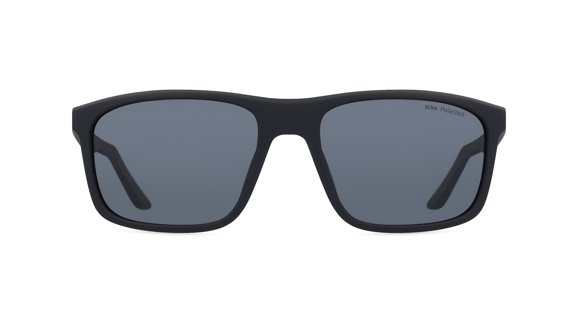 Nike FIRE P FD1818 Herren-Sonnenbrille Vollrand Eckig Kunststoff-Gestell, schwarz