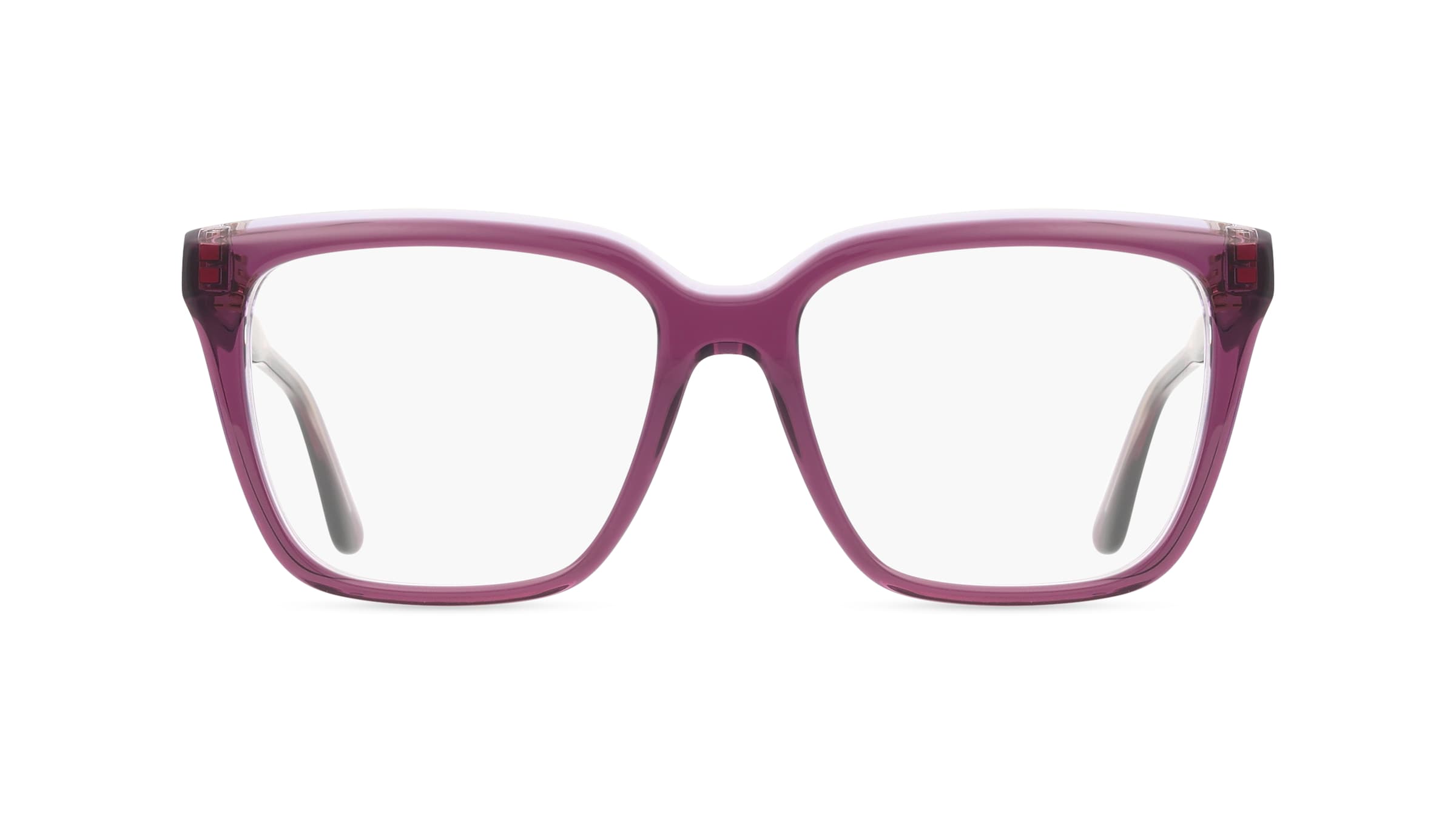 Calvin Klein CALVIN KLEIN CK24541 Damen-Brille inkl. Gläser Vollrand Eckig Acetat-Gestell 53mm/16mm/140mm, lila