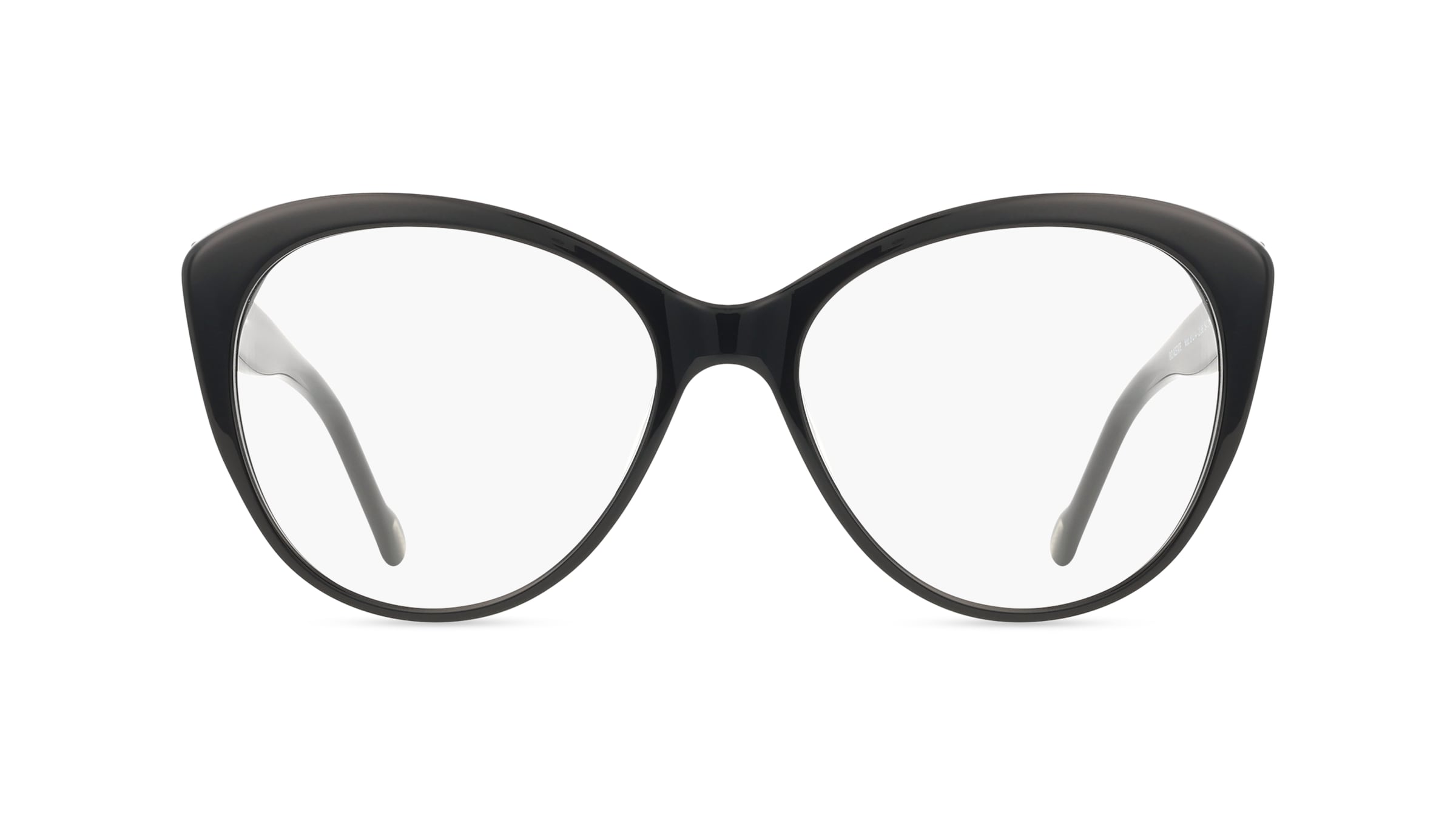 JOOP! 1214 Damen-Brille inkl. Gläser Vollrand Butterfly Acetat-Gestell 54mm/16mm/140mm, schwarz