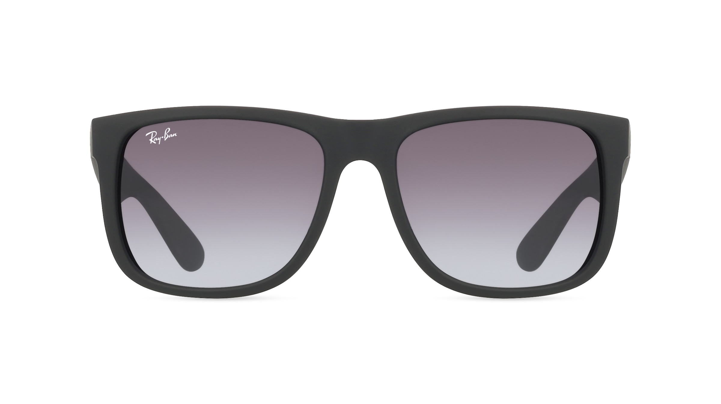 Ray-Ban RB 4165 JUSTIN Herren-Sonnenbrille Vollrand Eckig Kunststoff-Gestell, schwarz