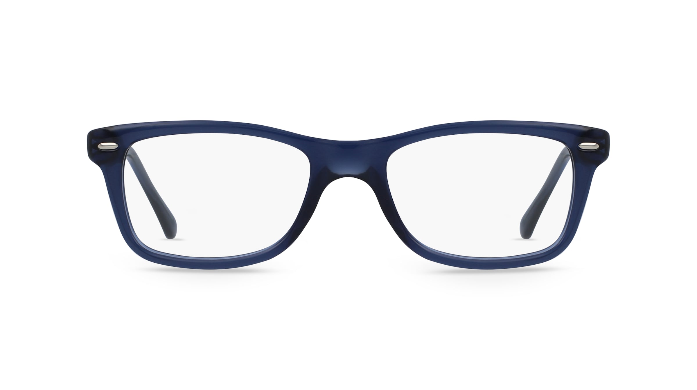 Fielmann MC 467 CL Unisex-Brille inkl. Gläser Vollrand Eckig Propionat-Gestell 50mm/17mm/135mm, blau