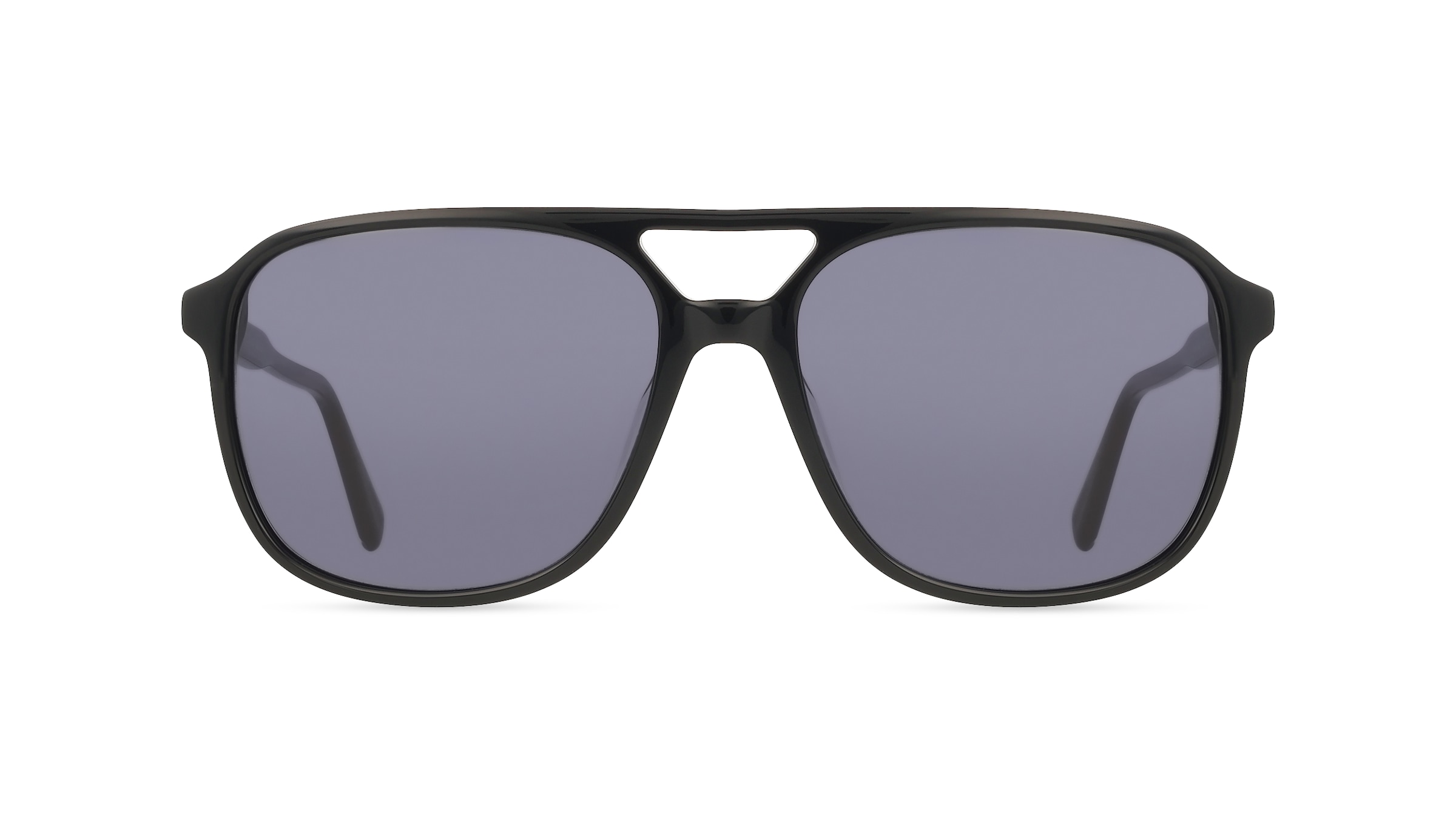 Gant GA00032 Herren-Sonnenbrille Vollrand Pilot Acetat-Gestell, schwarz