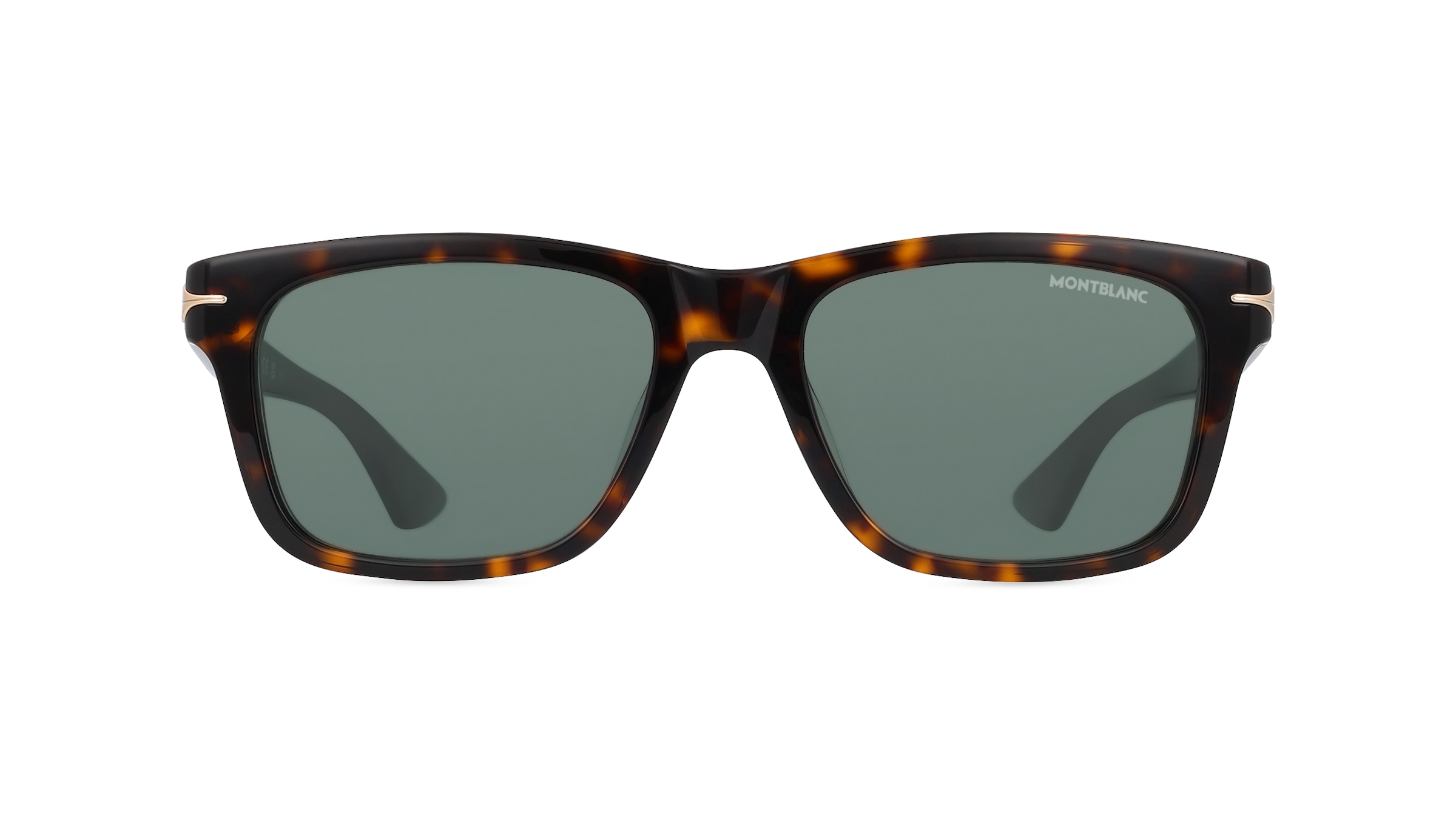 Montblanc MB0263S Herren-Sonnenbrille Vollrand Eckig Kunststoff-Gestell, braun