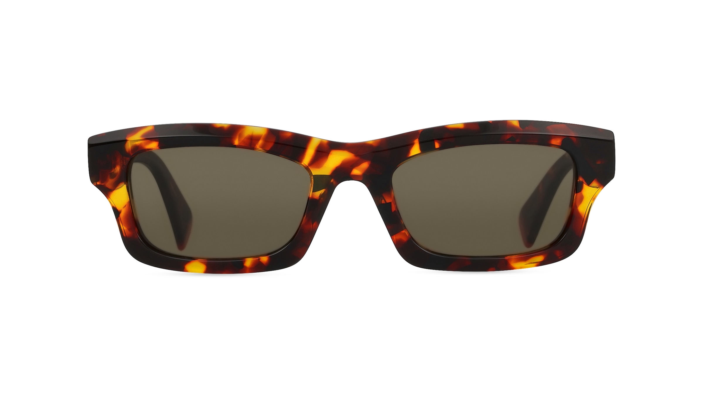 Kenzo KZ40164U Unisex-Sonnenbrille Vollrand Eckig Kunststoff-Gestell, braun