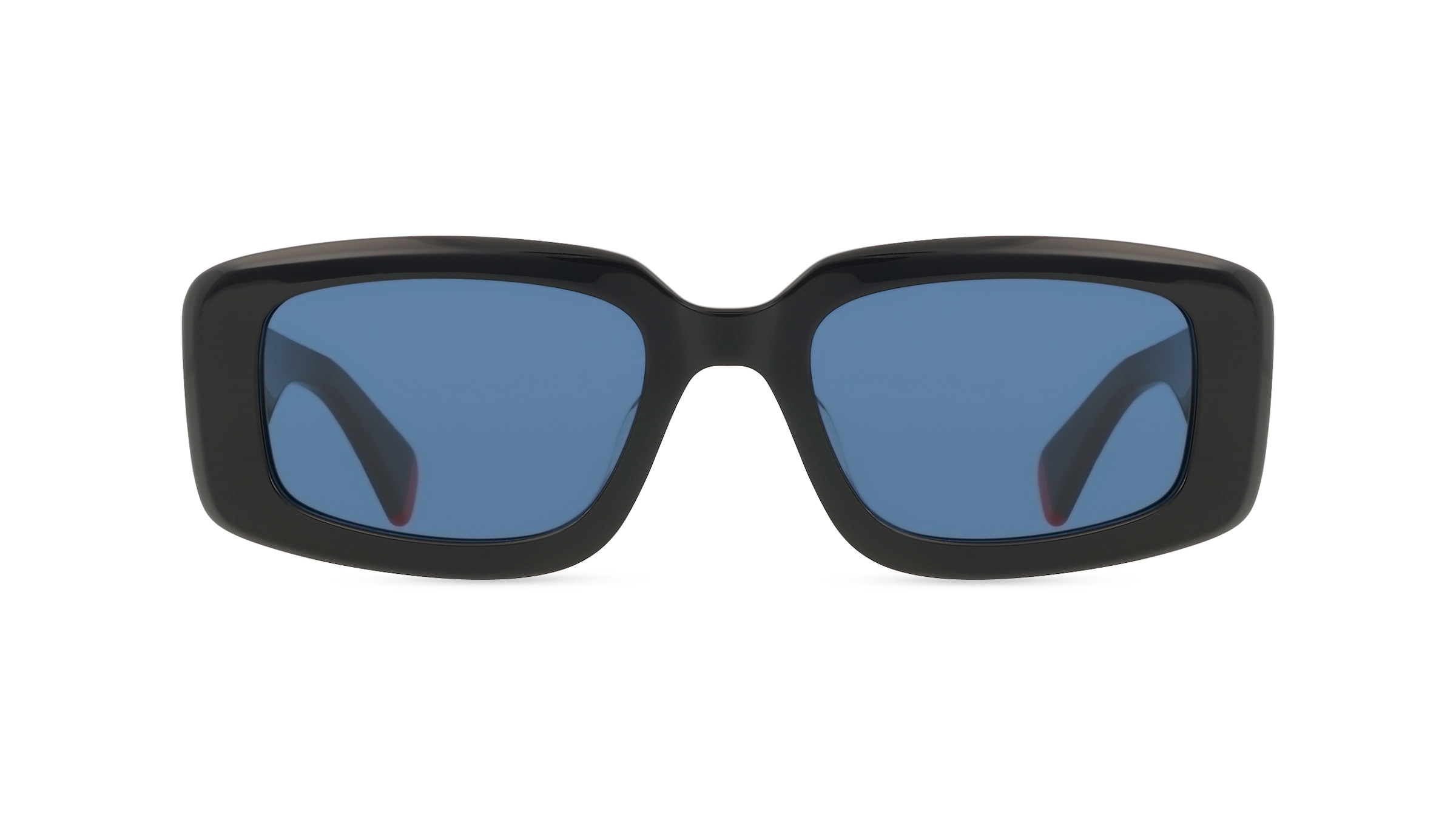 Kenzo KZ40198U Damen-Sonnenbrille Vollrand Eckig Acetat-Gestell, schwarz