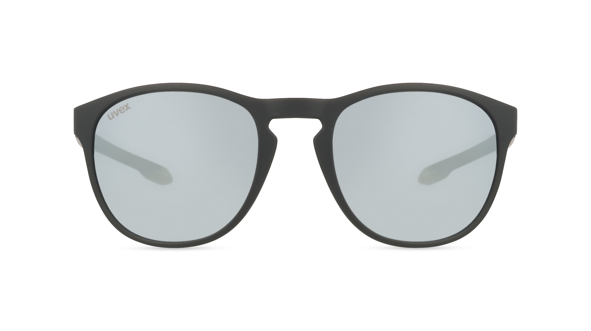 Uvex Sports S533079 LGL 53 Unisex-Sonnenbrille Vollrand Rund Kunststoff-Gestell, Schwarz