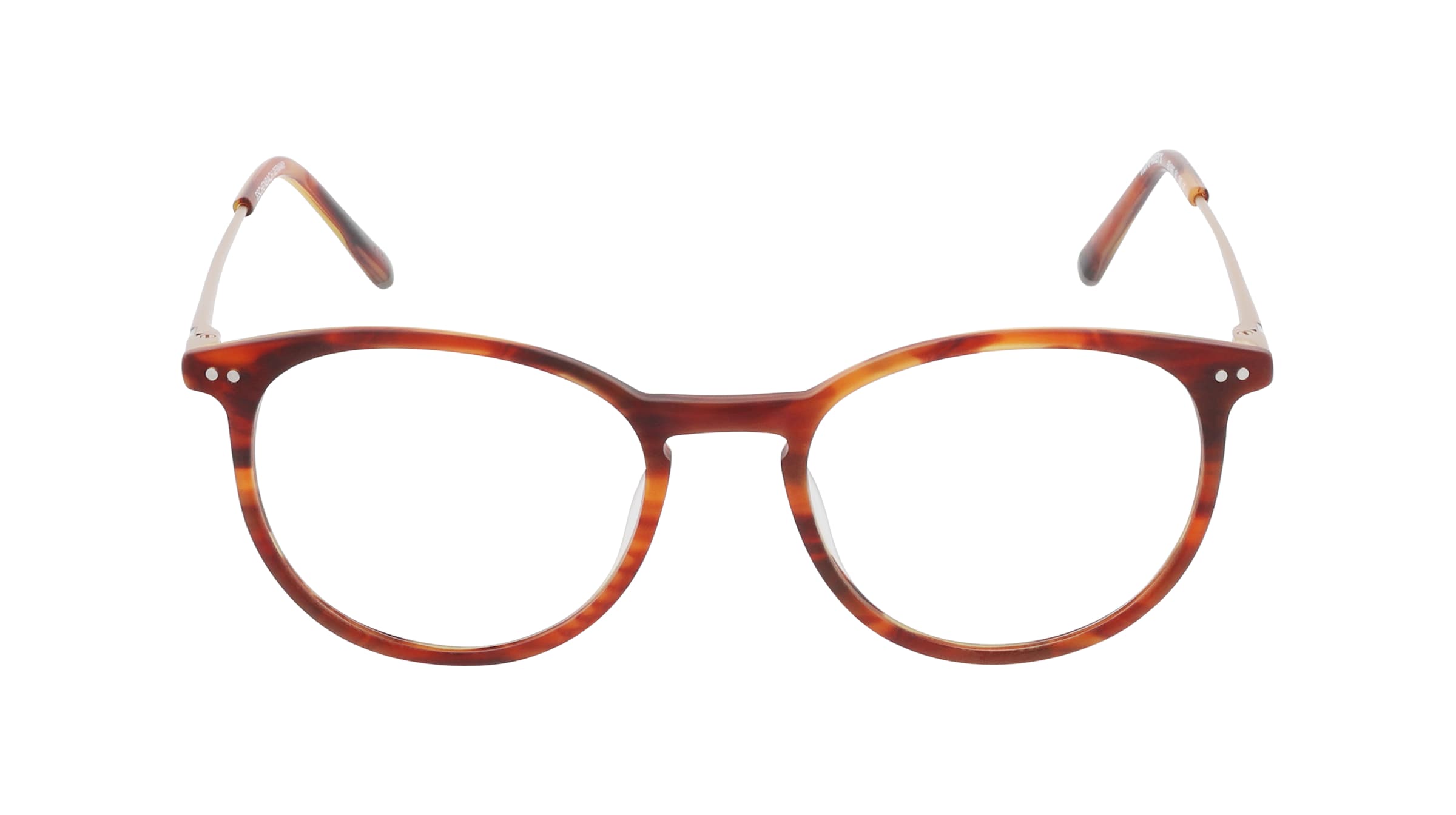 Humphrey's 581066 Unisex-Brille inkl. Gläser Vollrand Panto Kunststoff-Gestell 47mm/17mm/140mm, braun