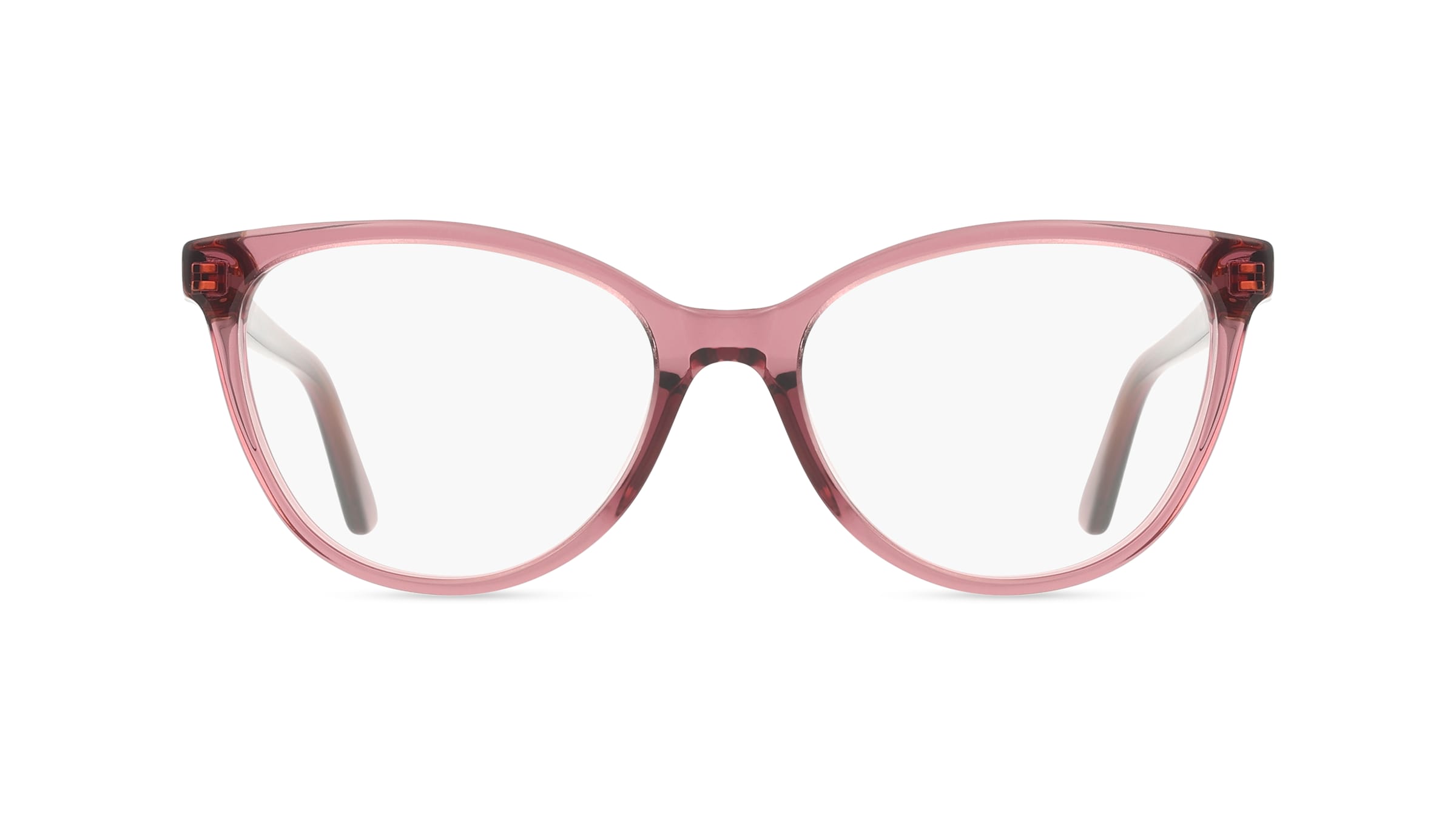 Bottega Veneta BV1313O Damen-Brille inkl. Gläser Vollrand Cateye Acetat-Gestell 53mm/16mm/145mm, rot