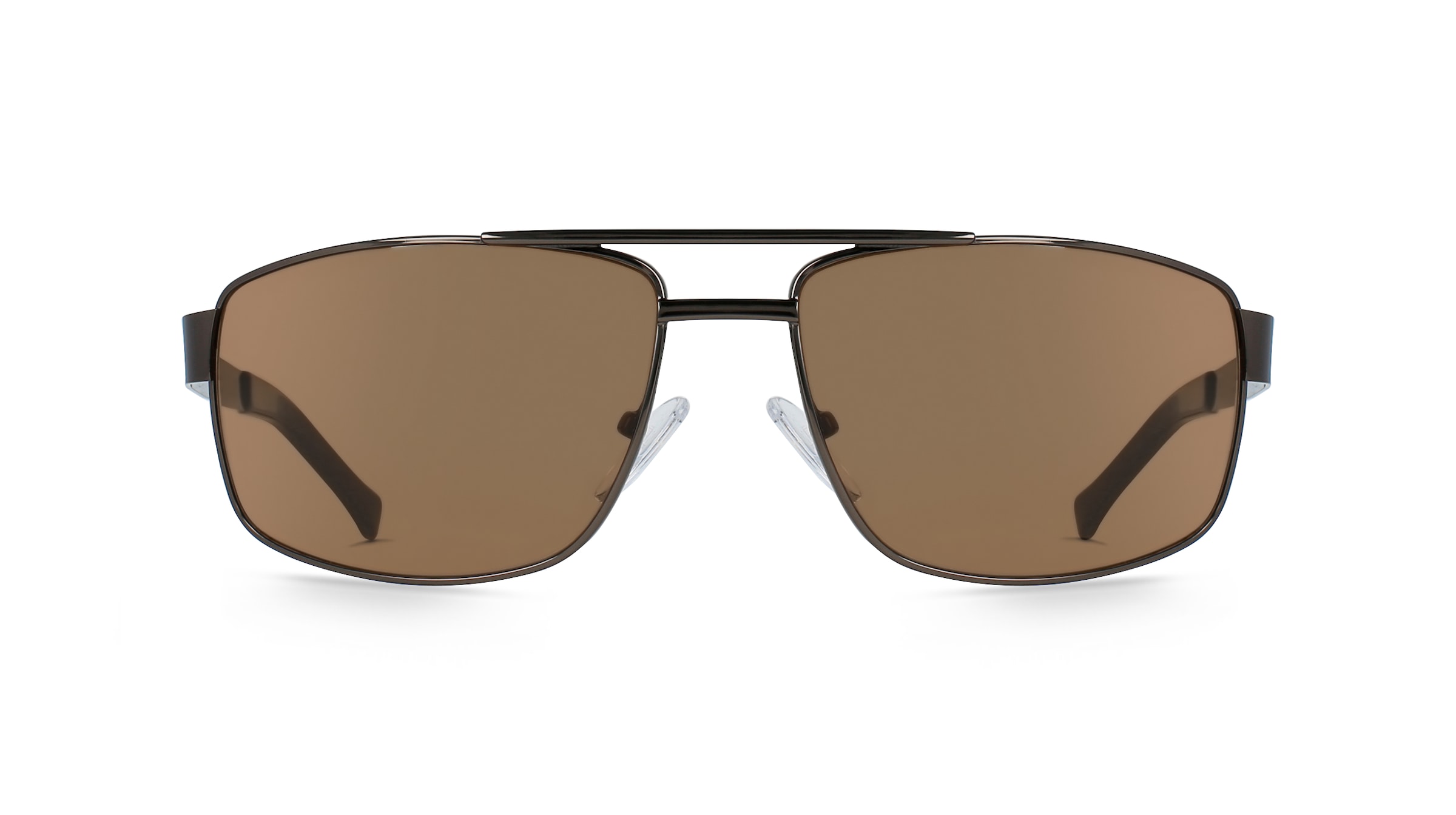 Fielmann BD 322 SUN CL Herren-Sonnenbrille Vollrand Quadratisch Metall-Gestell, grau