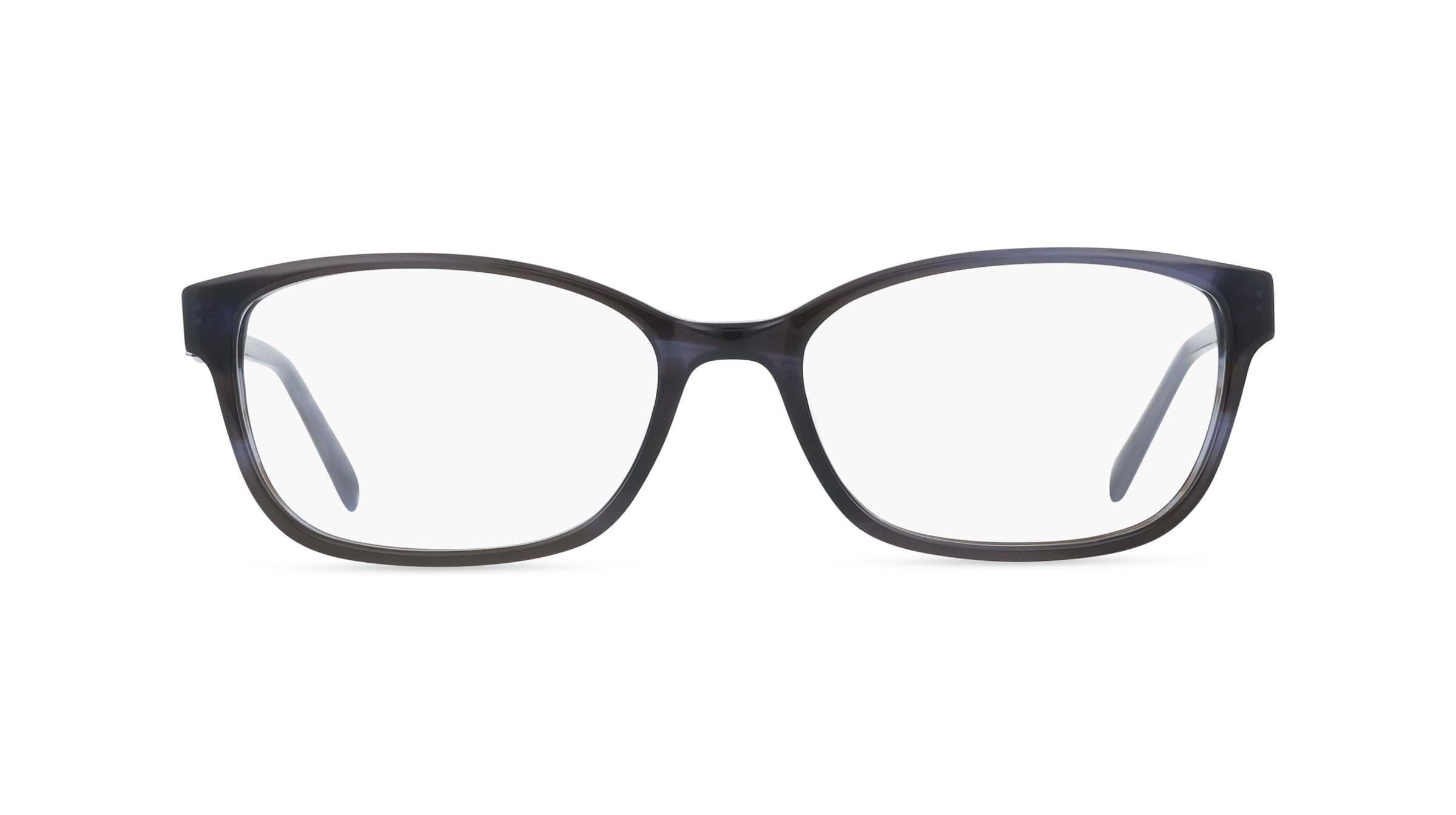 Fielmann CHARME 0811 FLEX CL Damen-Brille inkl. Gläser Vollrand Quadratisch Acetat-Gestell 52/16/135, Blau