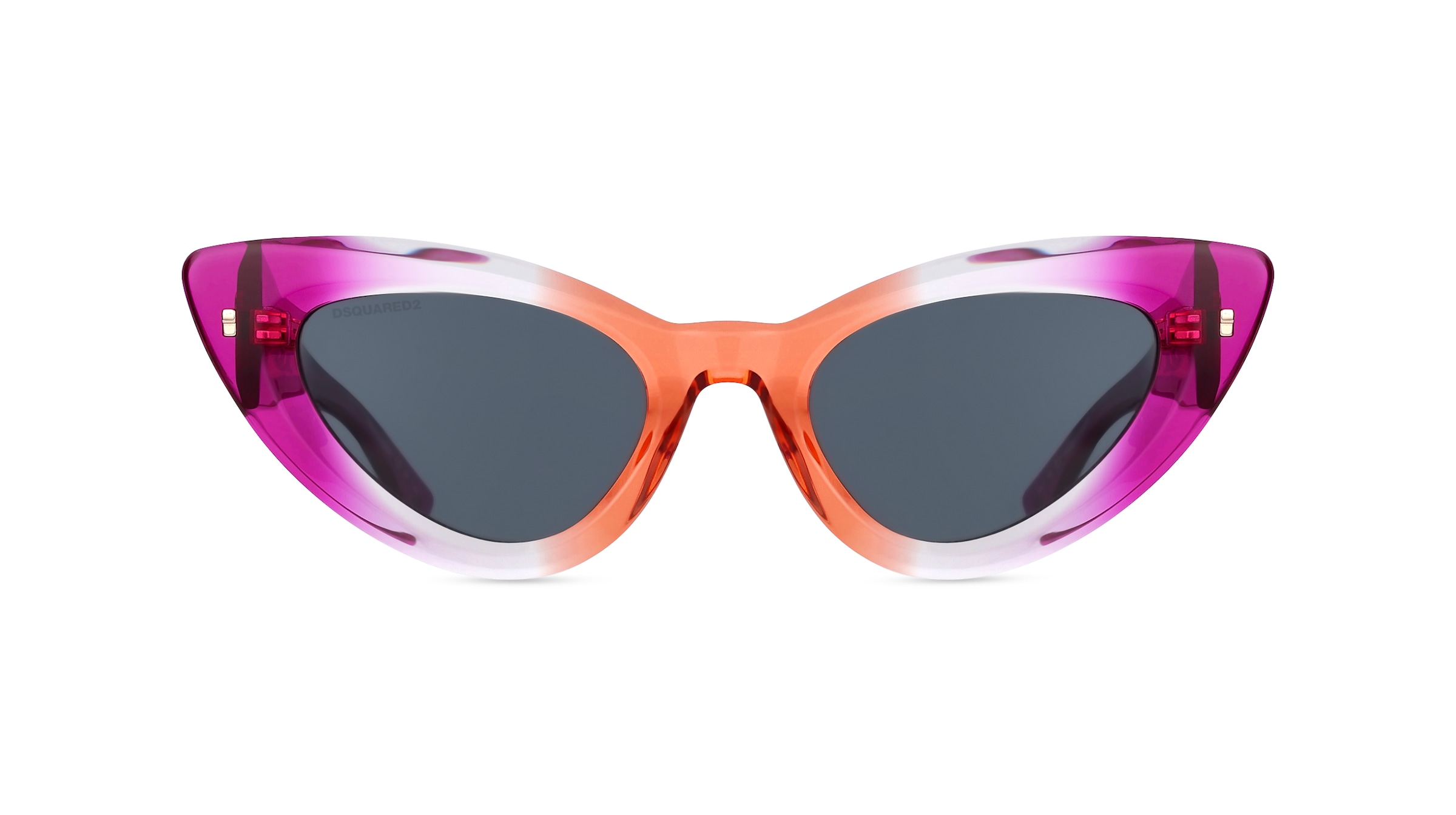 Dsquared2 D2 0092/S Damen-Sonnenbrille Vollrand Butterfly Acetat-Gestell, lila