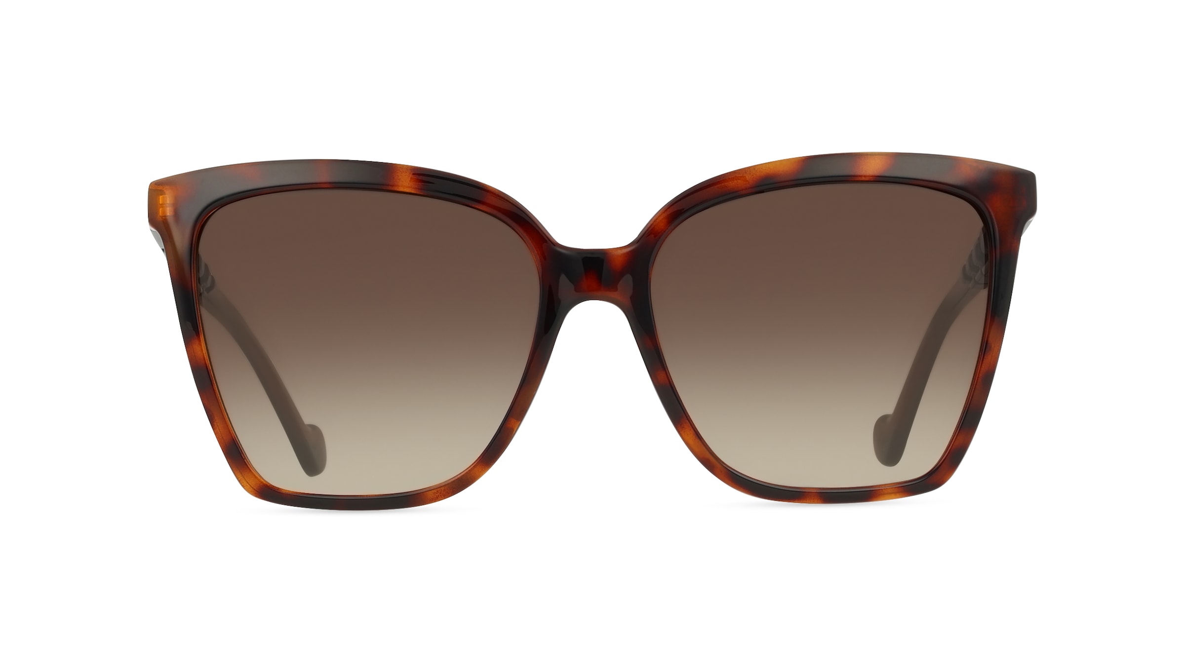 Liu Jo LJ773S Unisex-Sonnenbrille Vollrand Cateye Kunststoff-Gestell, braun