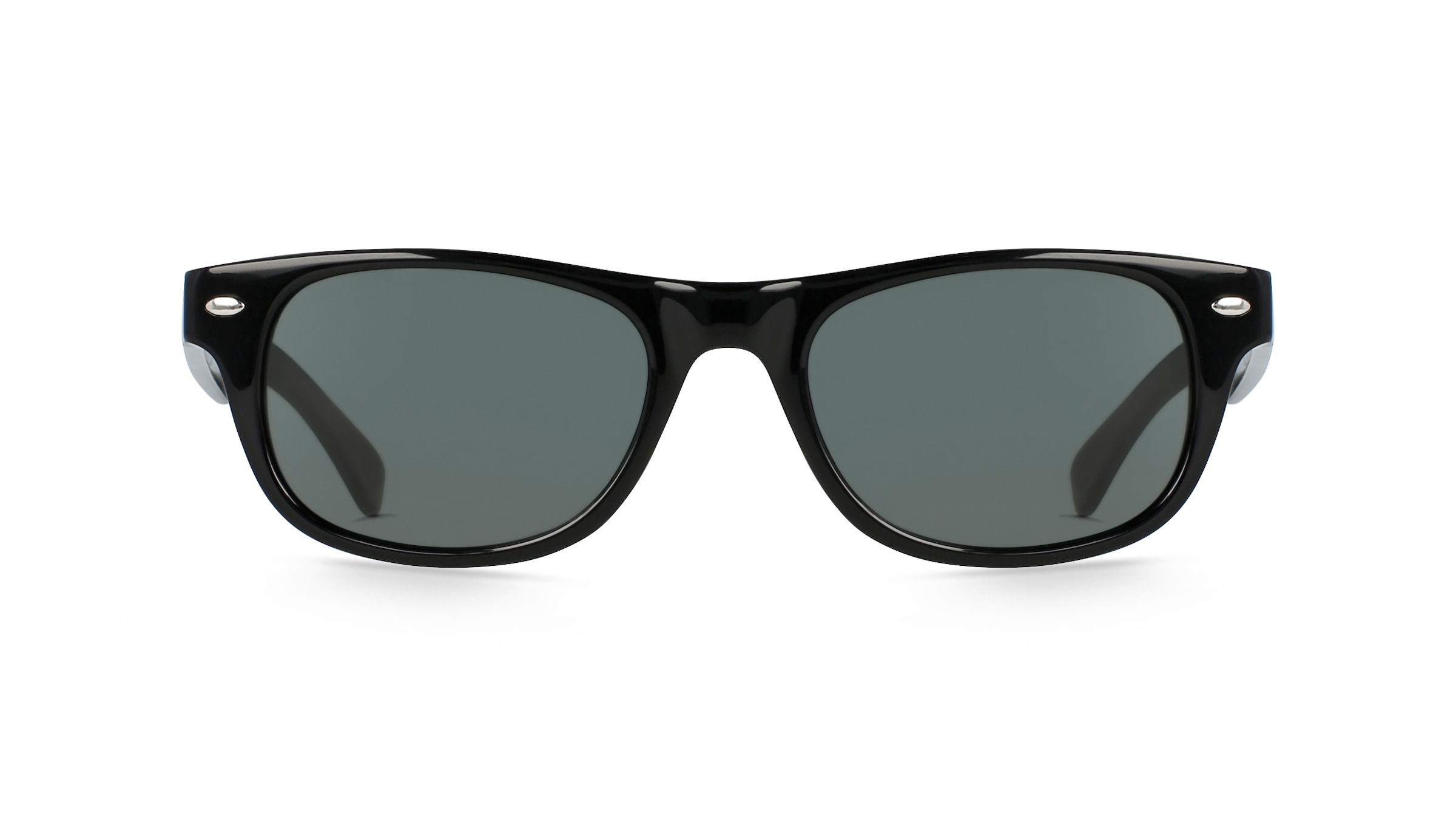 Fielmann OBRA 240 SUN Unisex-Sonnenbrille Vollrand Eckig Kunststoff-Gestell, schwarz