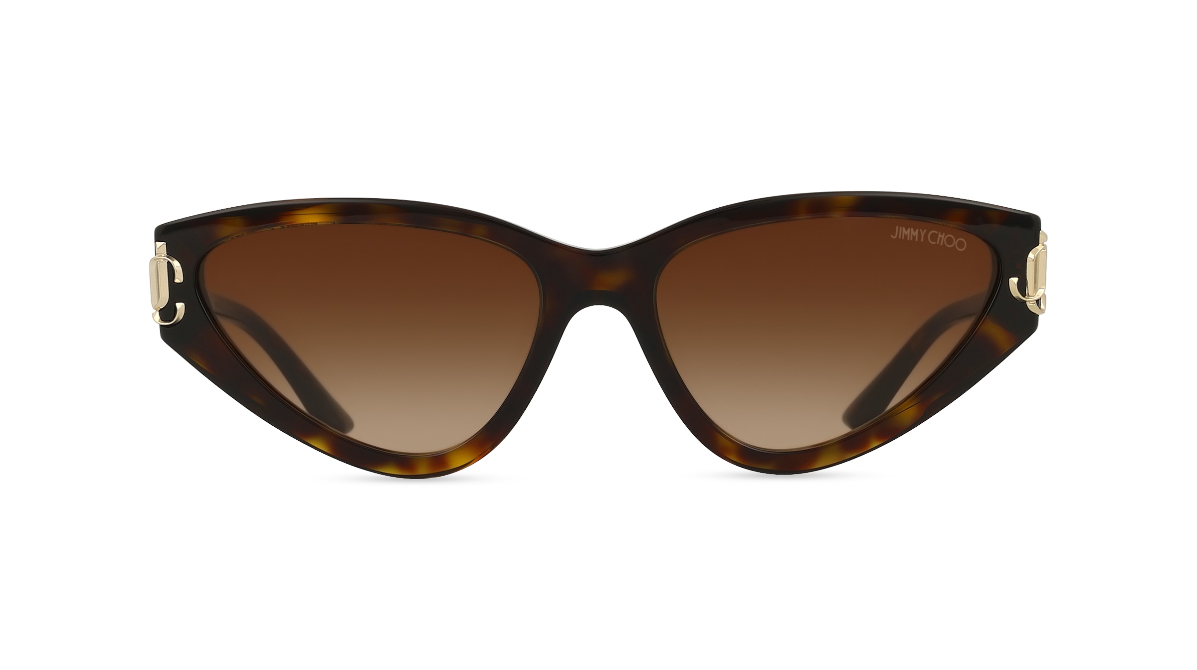 Jimmy Choo 0JC5019 Damen-Sonnenbrille Vollrand Cateye Acetat-Gestell, braun