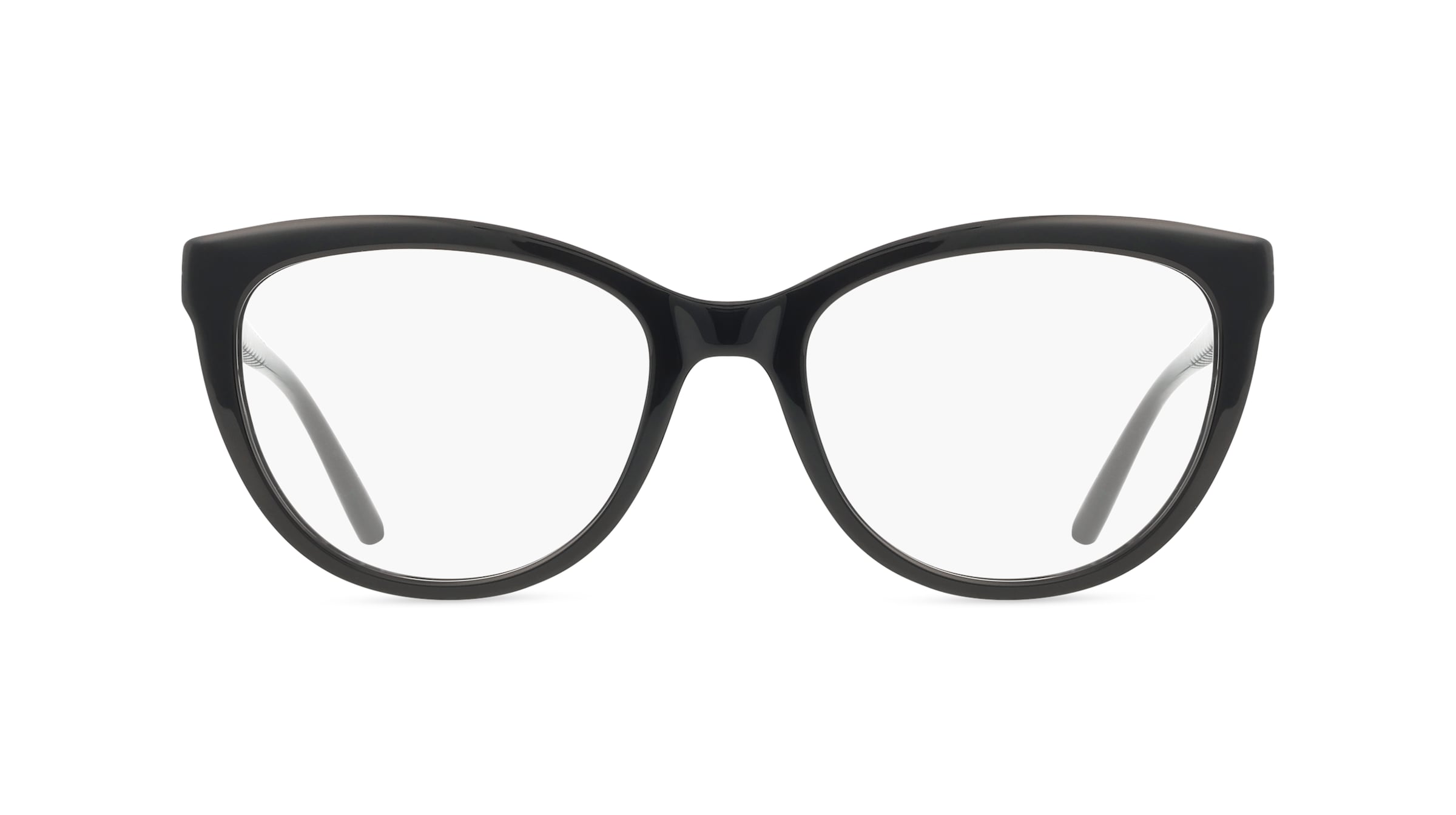 Escada VESE40 Damen-Brille inkl. Gläser Vollrand Butterfly Acetat-Gestell 53mm/18mm/140mm, schwarz