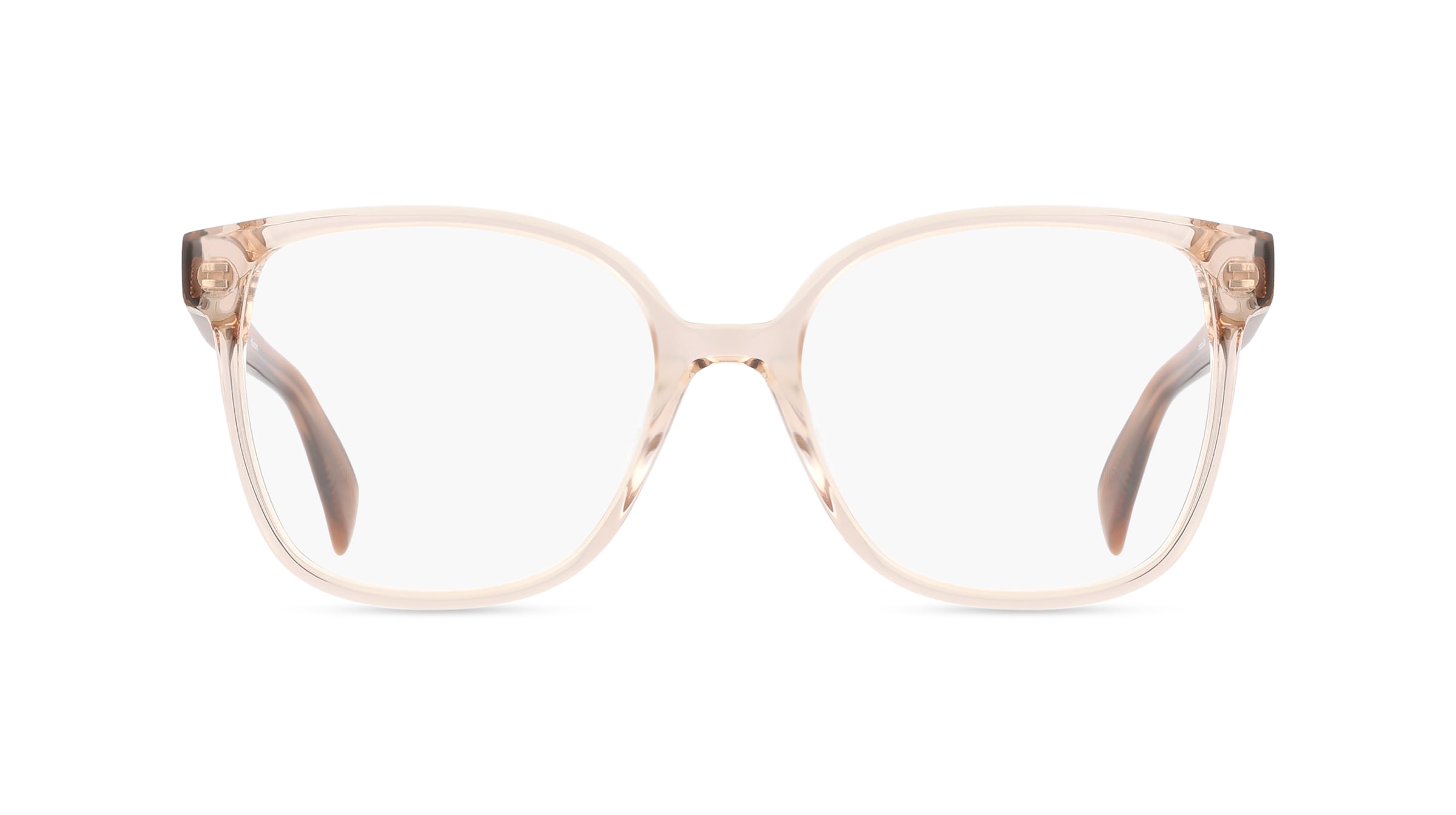 Rag & Bone RNB3053 Damen-Brille inkl. Gläser Vollrand Eckig Acetat-Gestell 54mm/17mm/140mm, gelb