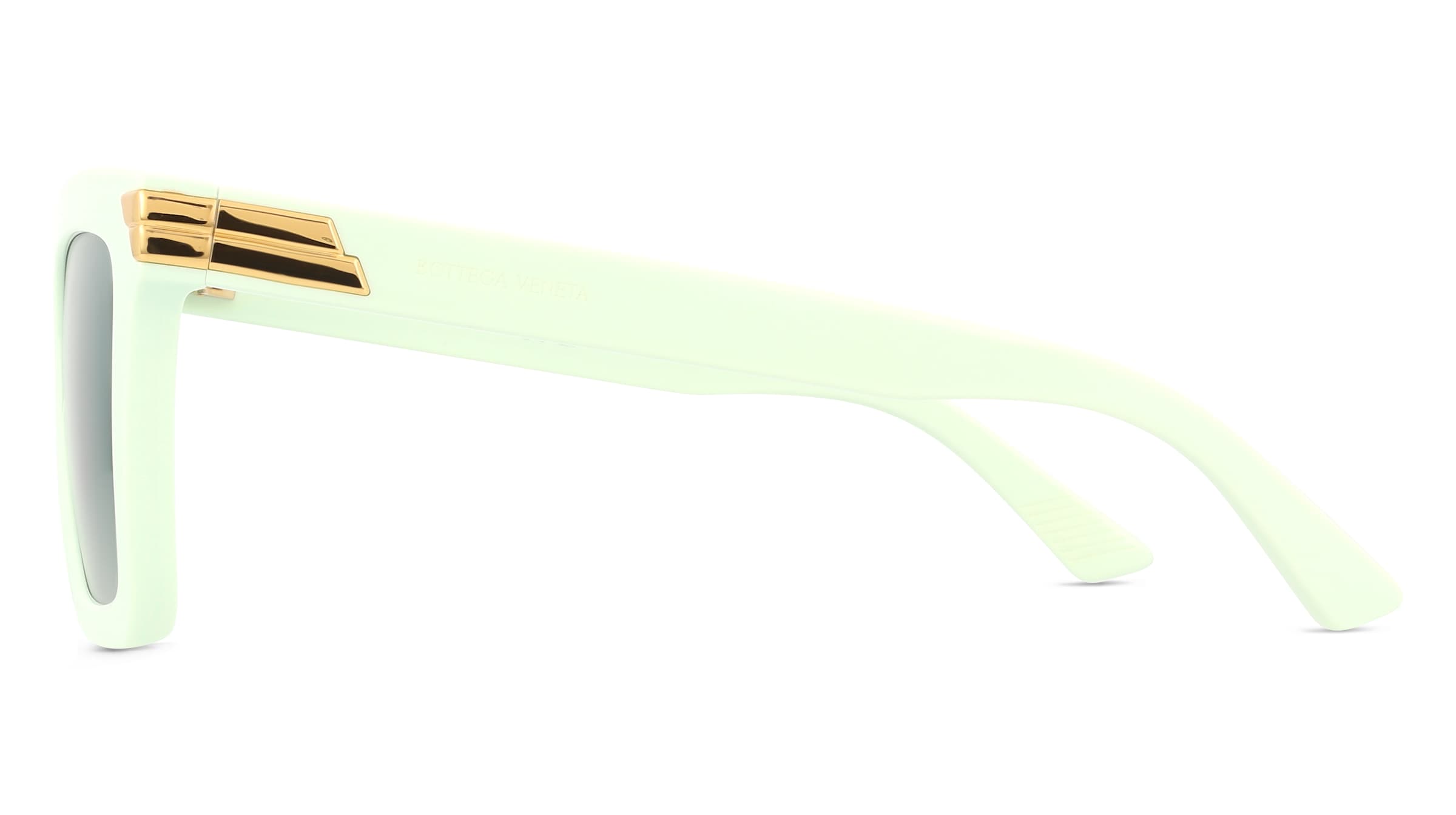 Thumbnail - Bottega Veneta BV1005S Damen-Sonnenbrille Vollrand Eckig Recycled Acetat-Gestell, grün