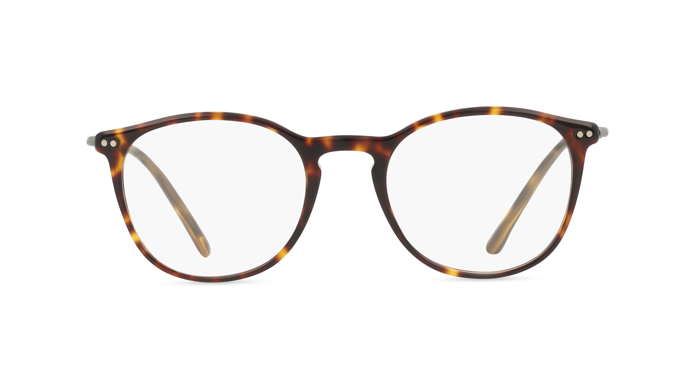 Giorgio Armani 0AR7125 Herren-Brille inkl. Gläser Vollrand Panto Acetat-Gestell 50/20/145, Havanna