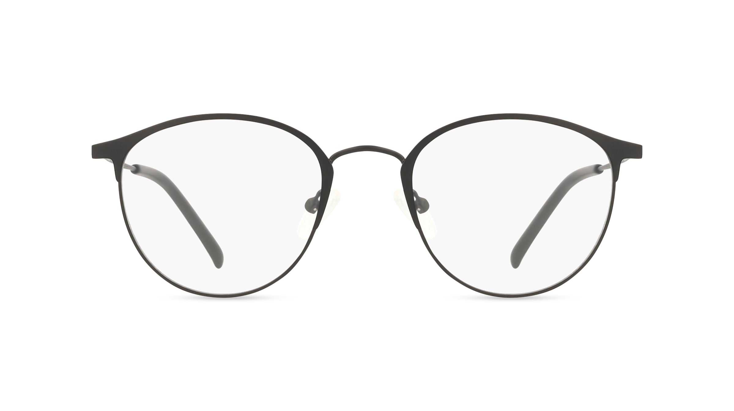 Fielmann OL 029 CL ELIS Unisex-Brille inkl. Gläser Vollrand Rund Memory Effect-Gestell 49/21/145, Schwarz