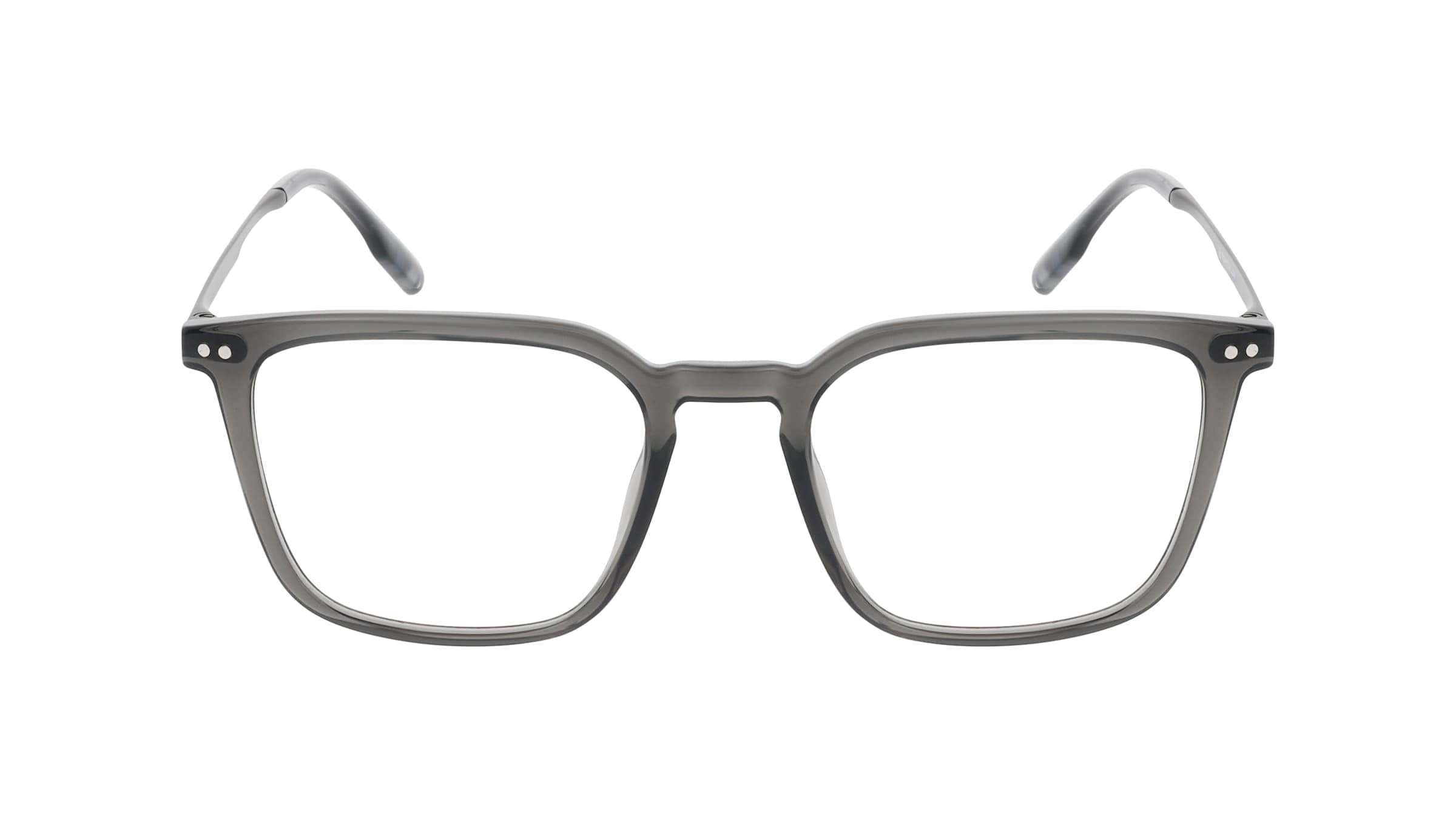 Tom Tailor 671014 Herren-Brille inkl. Gläser Vollrand Quadratisch Acetat-Gestell 52/20/145, grau