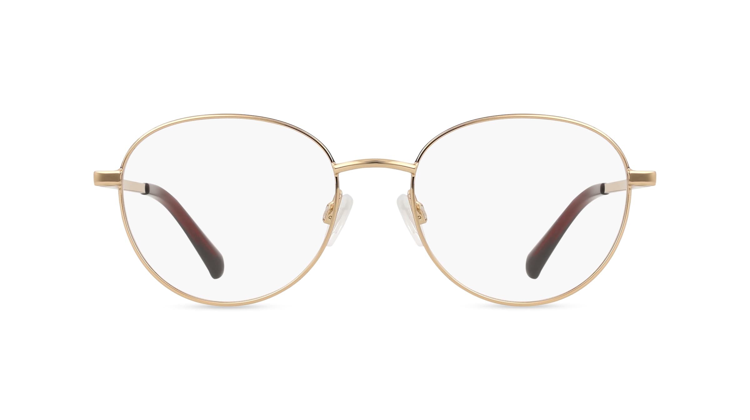 Fielmann OU 060 FLEX CL KIRA Damen-Brille inkl. Gläser Vollrand Oval Edelstahl-Gestell 50mm/18mm/135mm, Gold