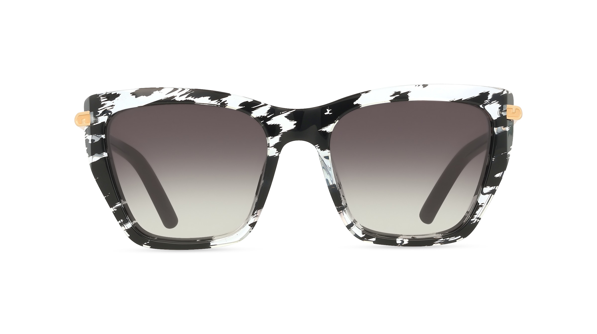 Furla SFU983 Damen-Sonnenbrille Vollrand Butterfly Kunststoff-Gestell, Schwarz