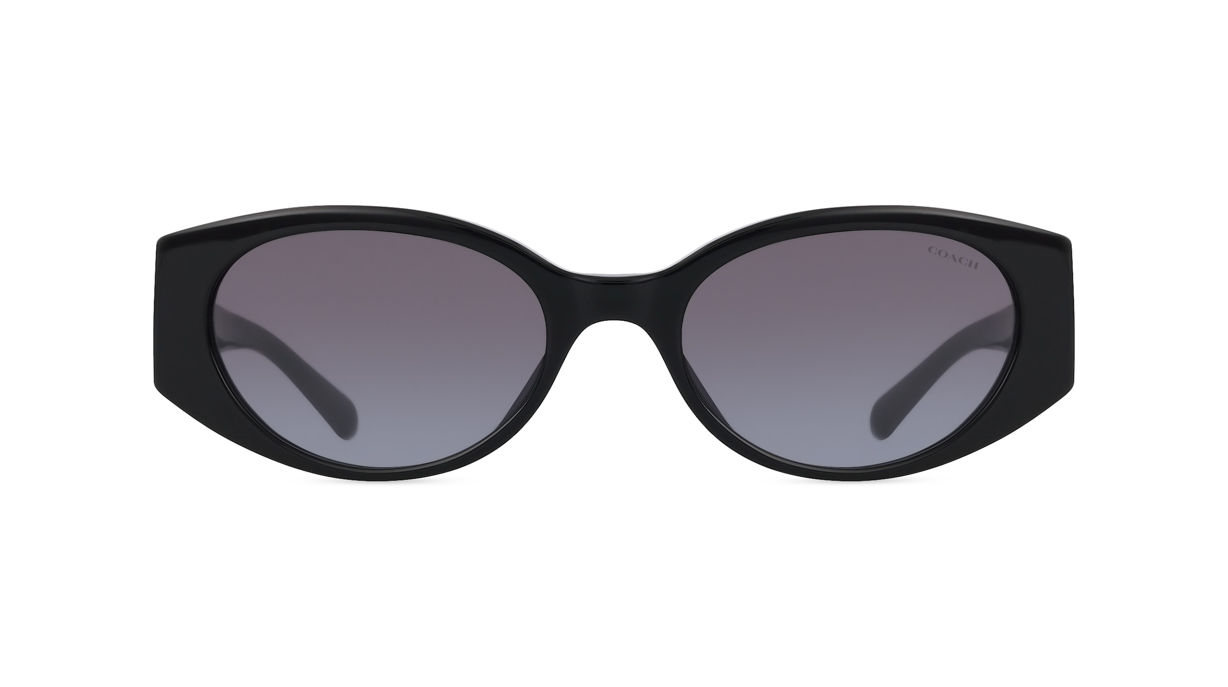 Coach HC8353U Damen-Sonnenbrille Vollrand Butterfly Acetat-Gestell, Schwarz