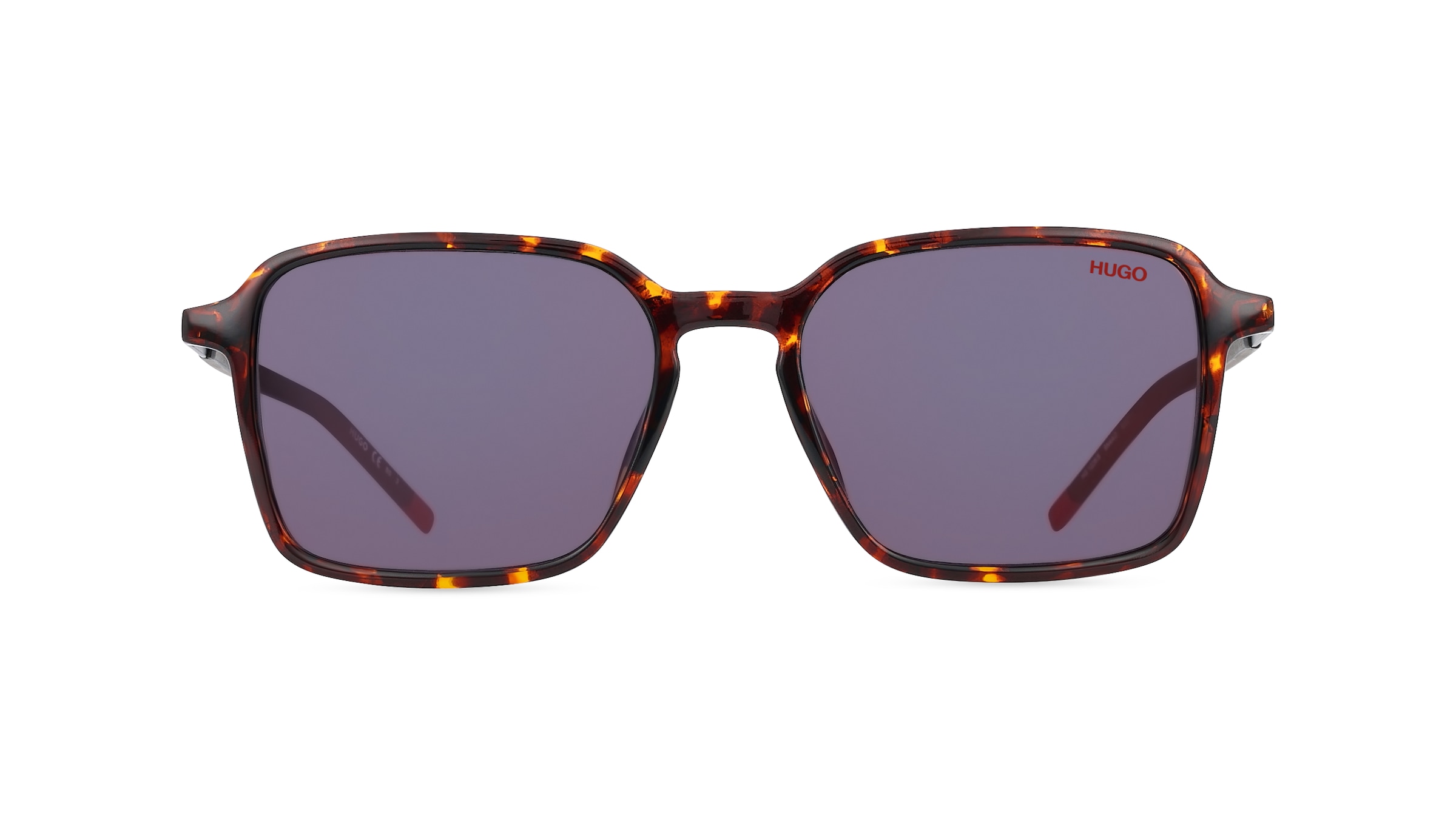 Hugo HG 1228/S Herren-Sonnenbrille Vollrand Eckig Kunststoff-Gestell, braun