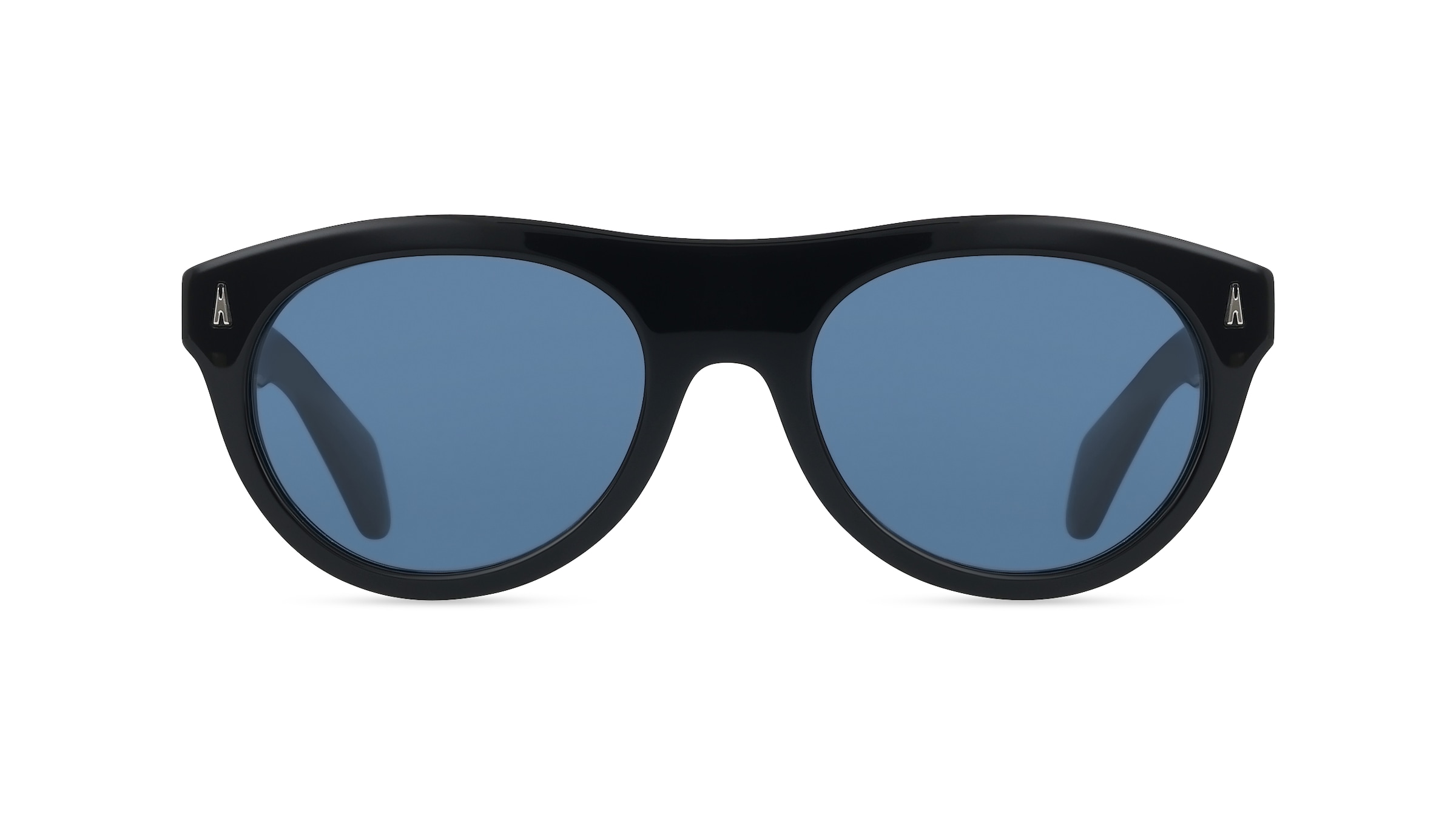 Moncler ME6022U SPLASH Unisex-Sonnenbrille Vollrand Oval Acetat-Gestell, Schwarz