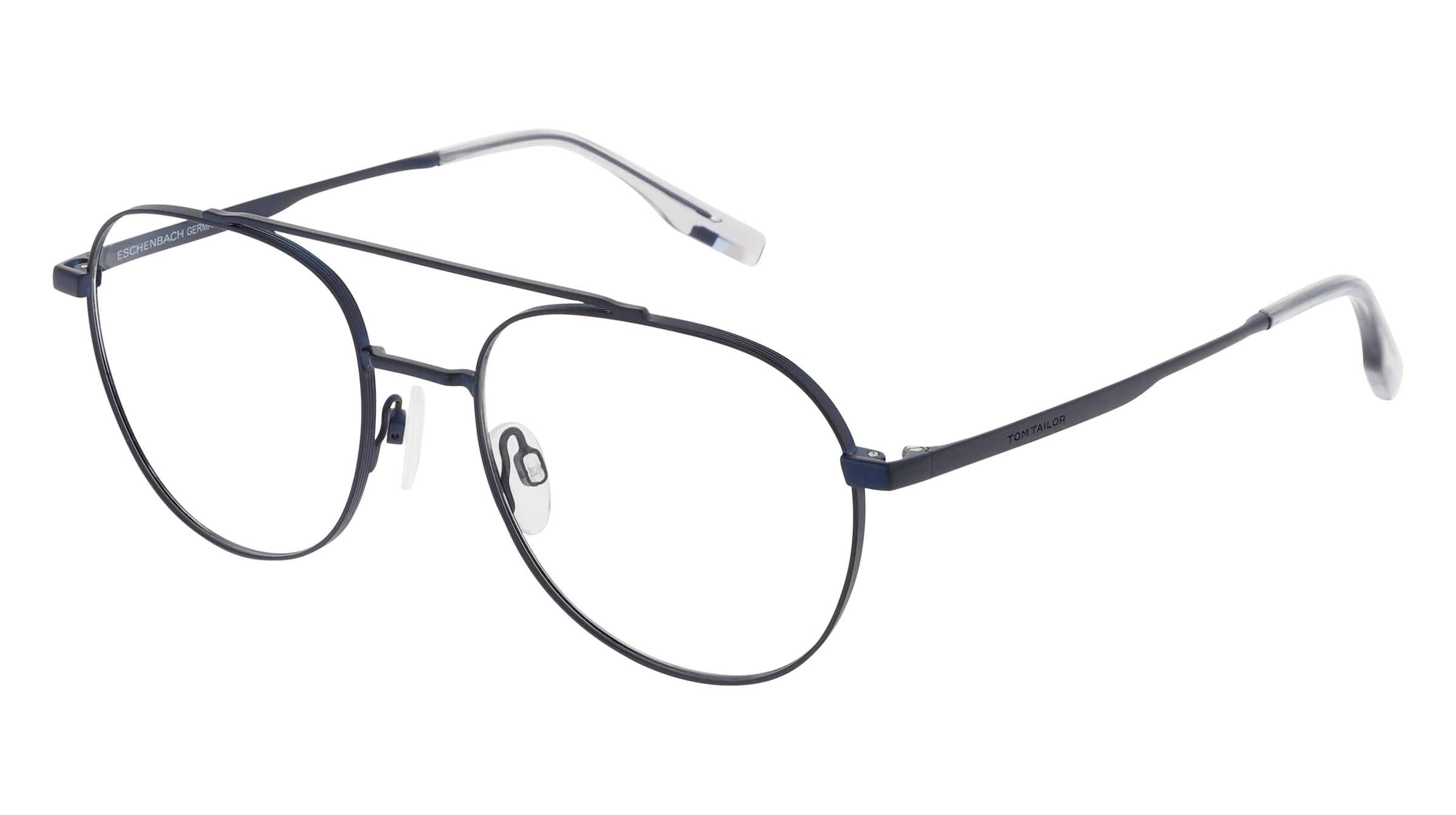 Tom Tailor 672011 Unisex-Brille inkl. Gläser Vollrand Pilot Metall-Gestell 52/18/145, Pink