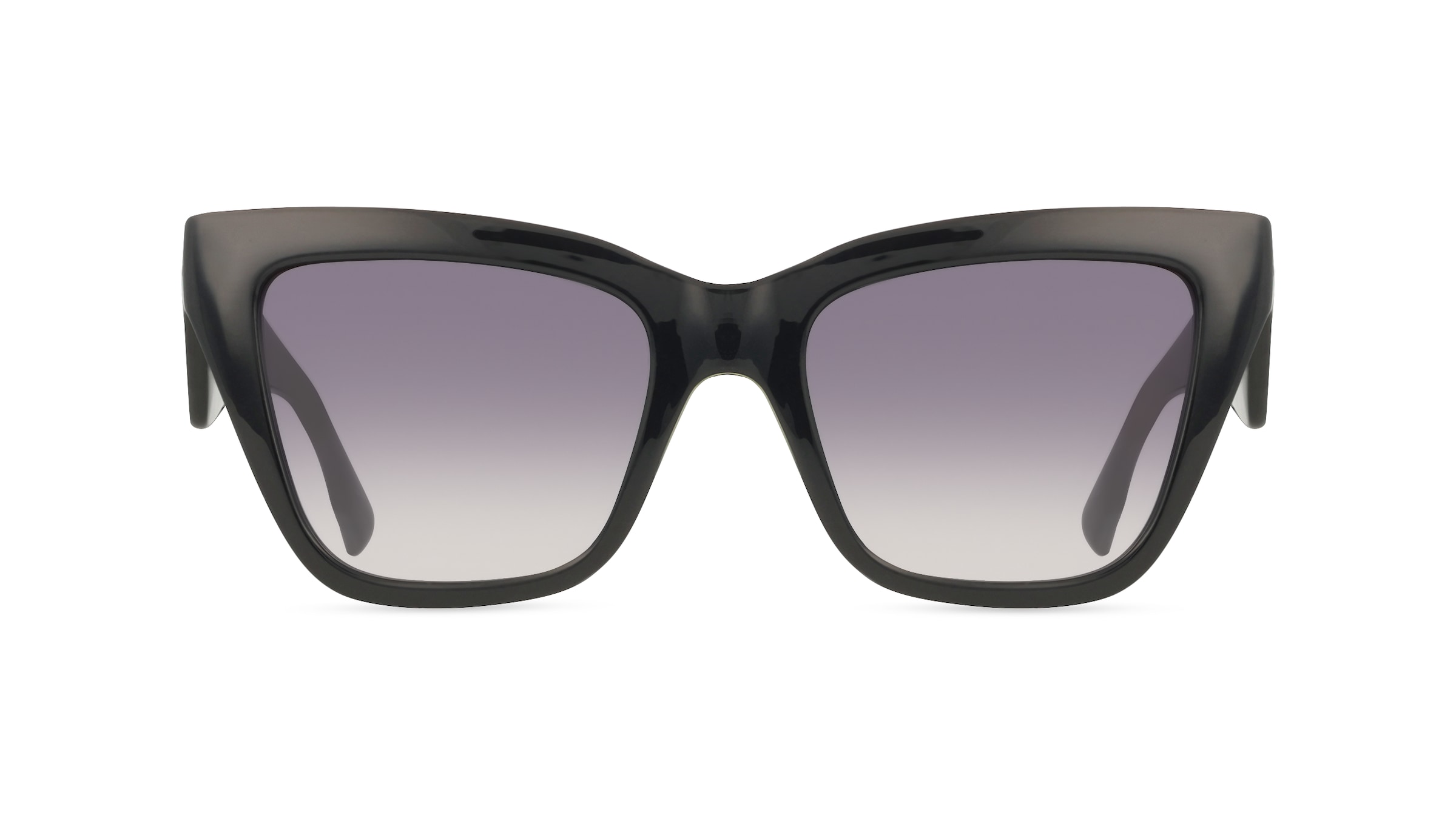 Karl Lagerfeld KL6184S Unisex-Sonnenbrille Vollrand Quadratisch Kunststoff-Gestell, schwarz