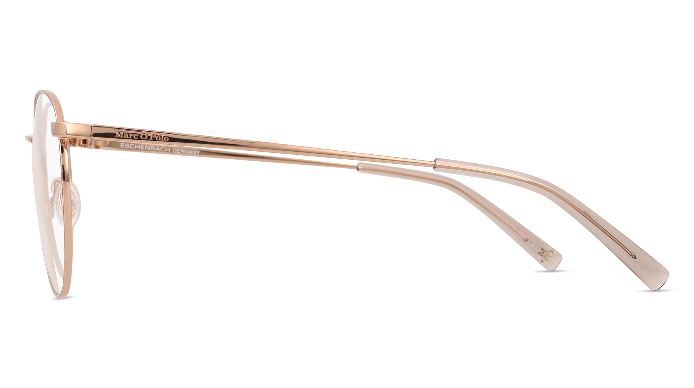 Thumbnail - Marc O'Polo Eyewear 502198 Unisex-Brille inkl. Gläser Vollrand Panto Metall-Gestell 54mm/18mm/140mm, gold