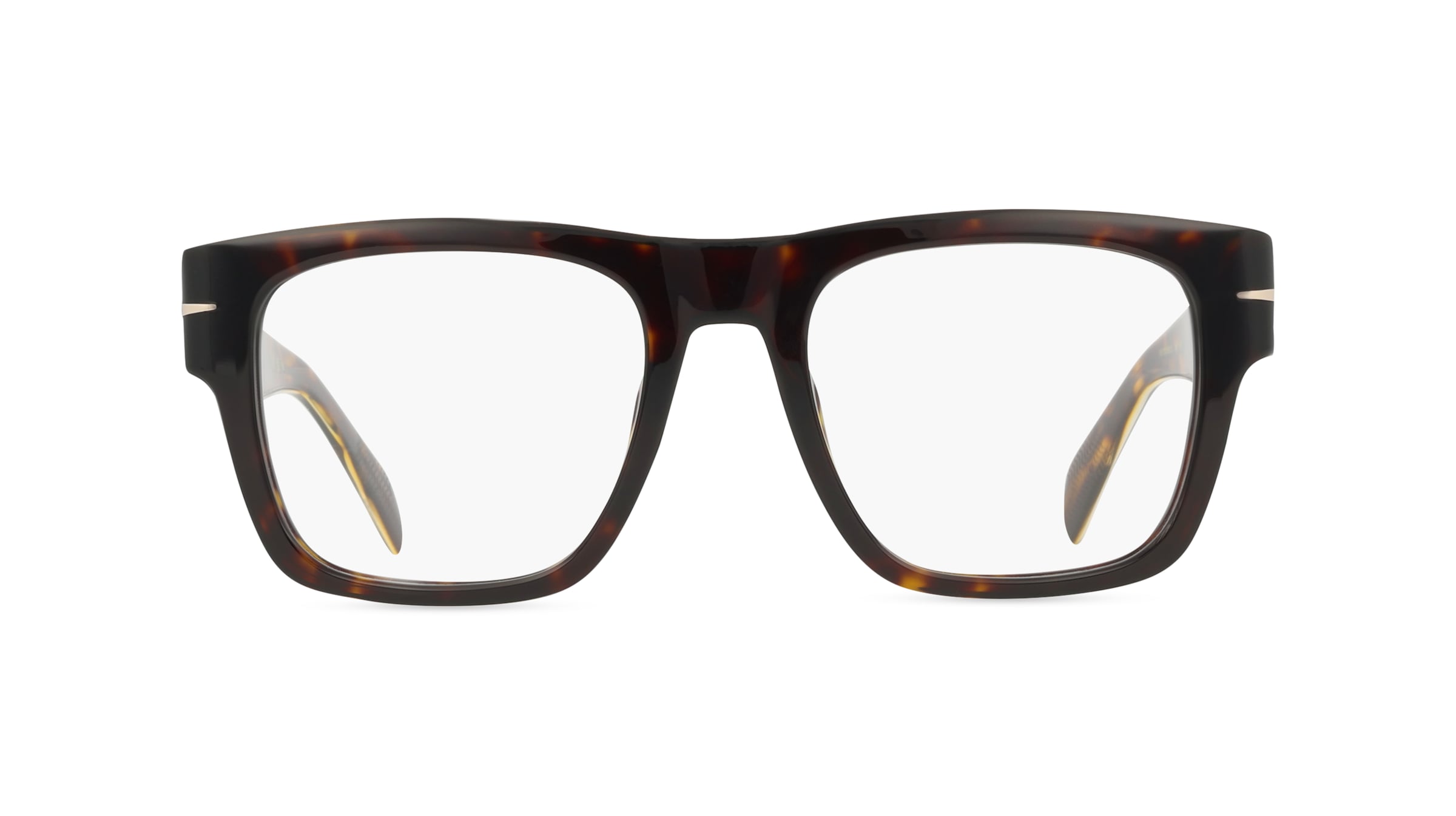 David Beckham DB 7020/BOLD Herren-Brille inkl. Gläser Vollrand Eckig Acetat-Gestell 51mm/19mm/145mm, braun