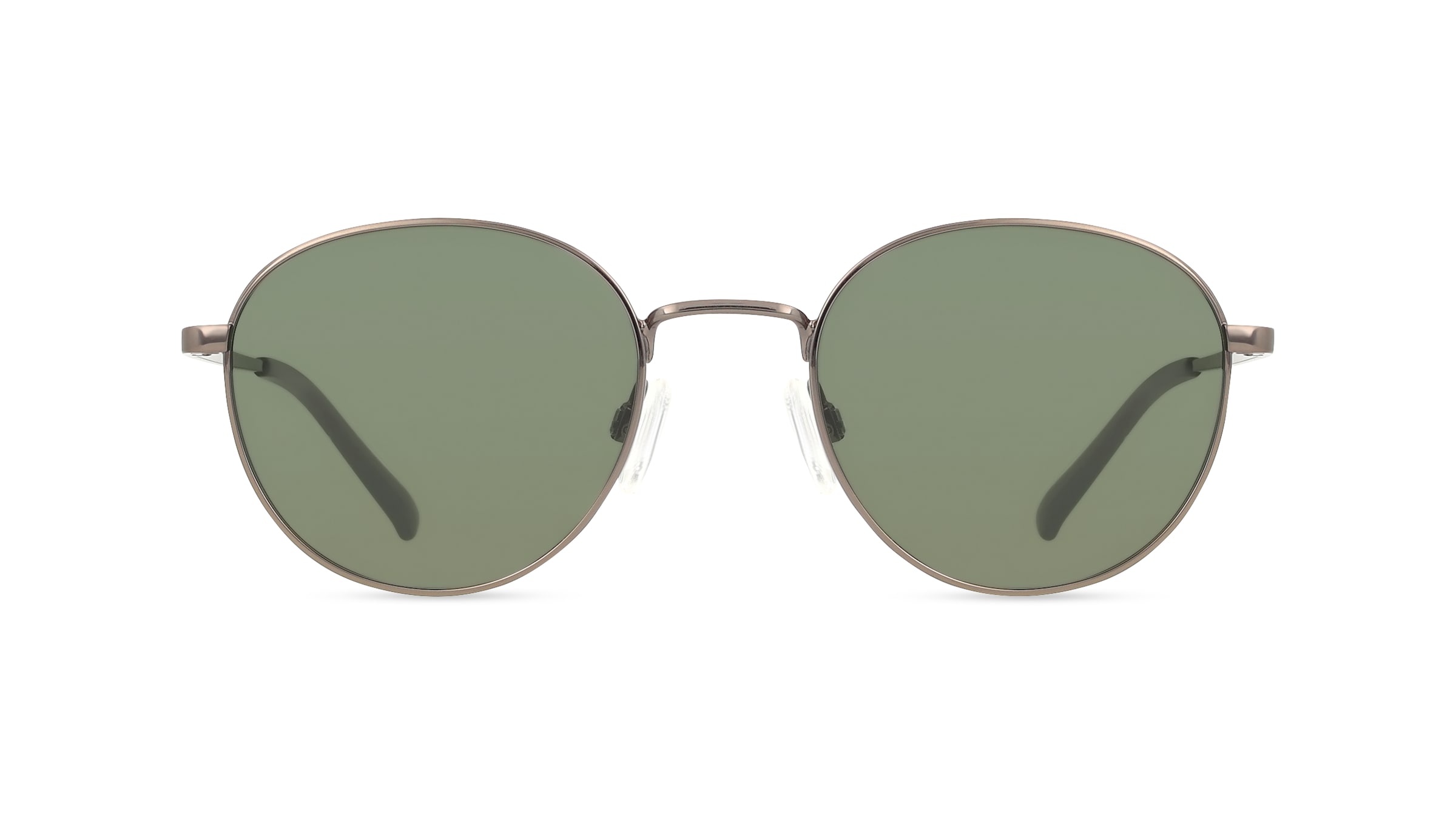 Fielmann BD 600 SUN CL BO Damen-Sonnenbrille Vollrand Panto Edelstahl-Gestell, grau