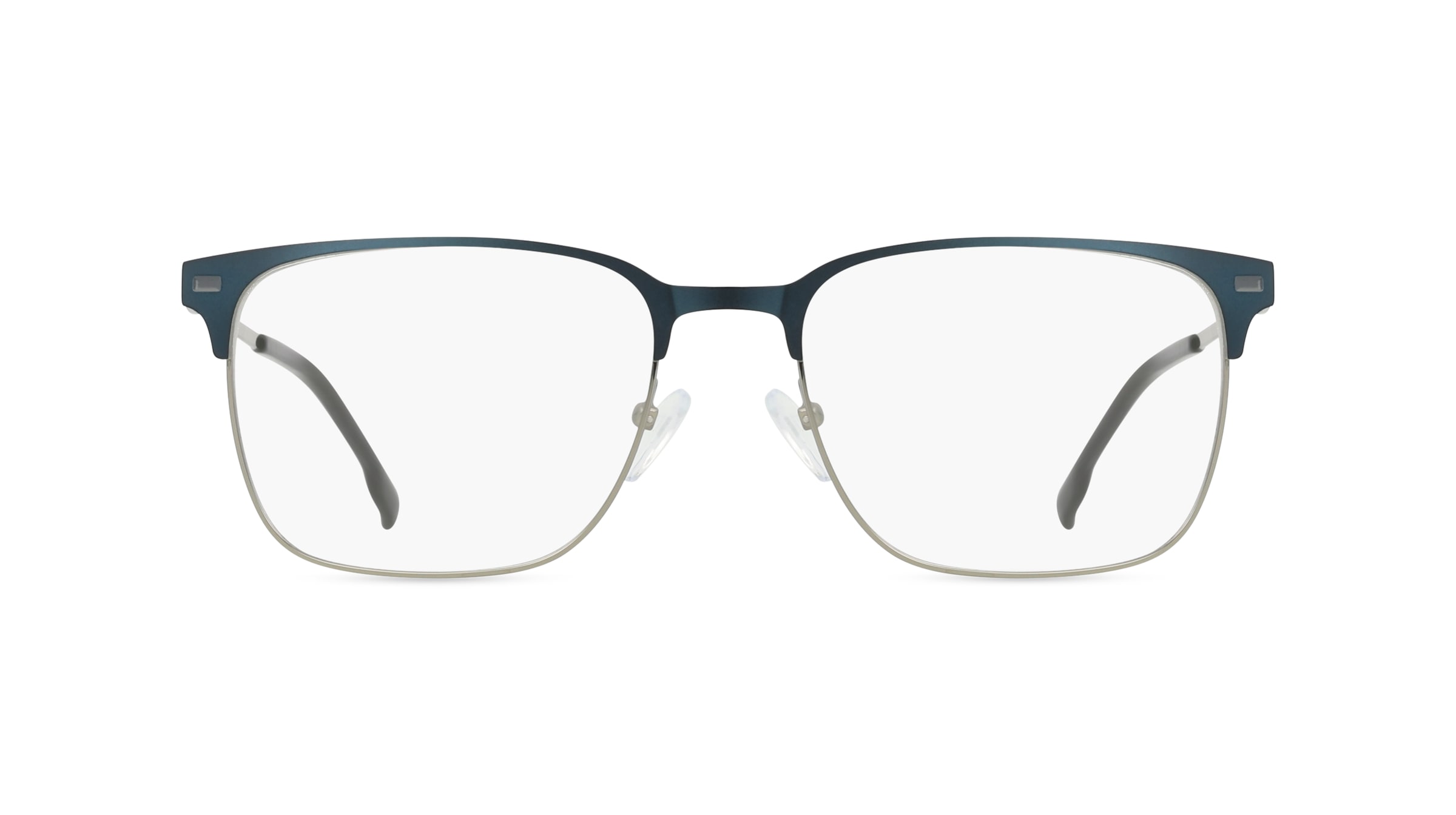 Fielmann BD 442 CL Herren-Brille inkl. Gläser Vollrand Eckig Metall-Gestell 52mm/18mm/140mm, grau