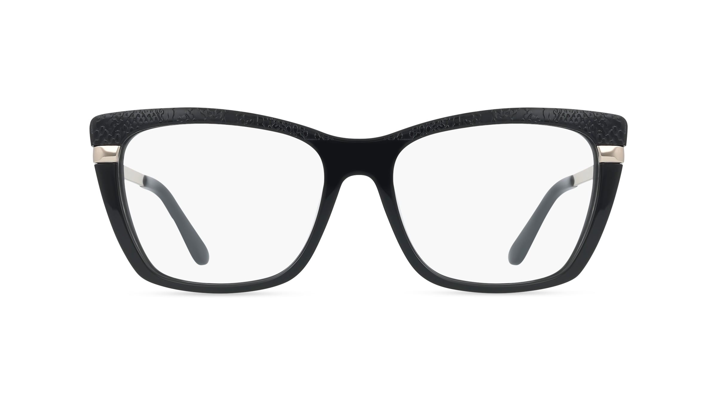 Guess GU50246 Damen-Brille inkl. Gläser Vollrand Eckig Acetat-Gestell 54/16/140, Schwarz